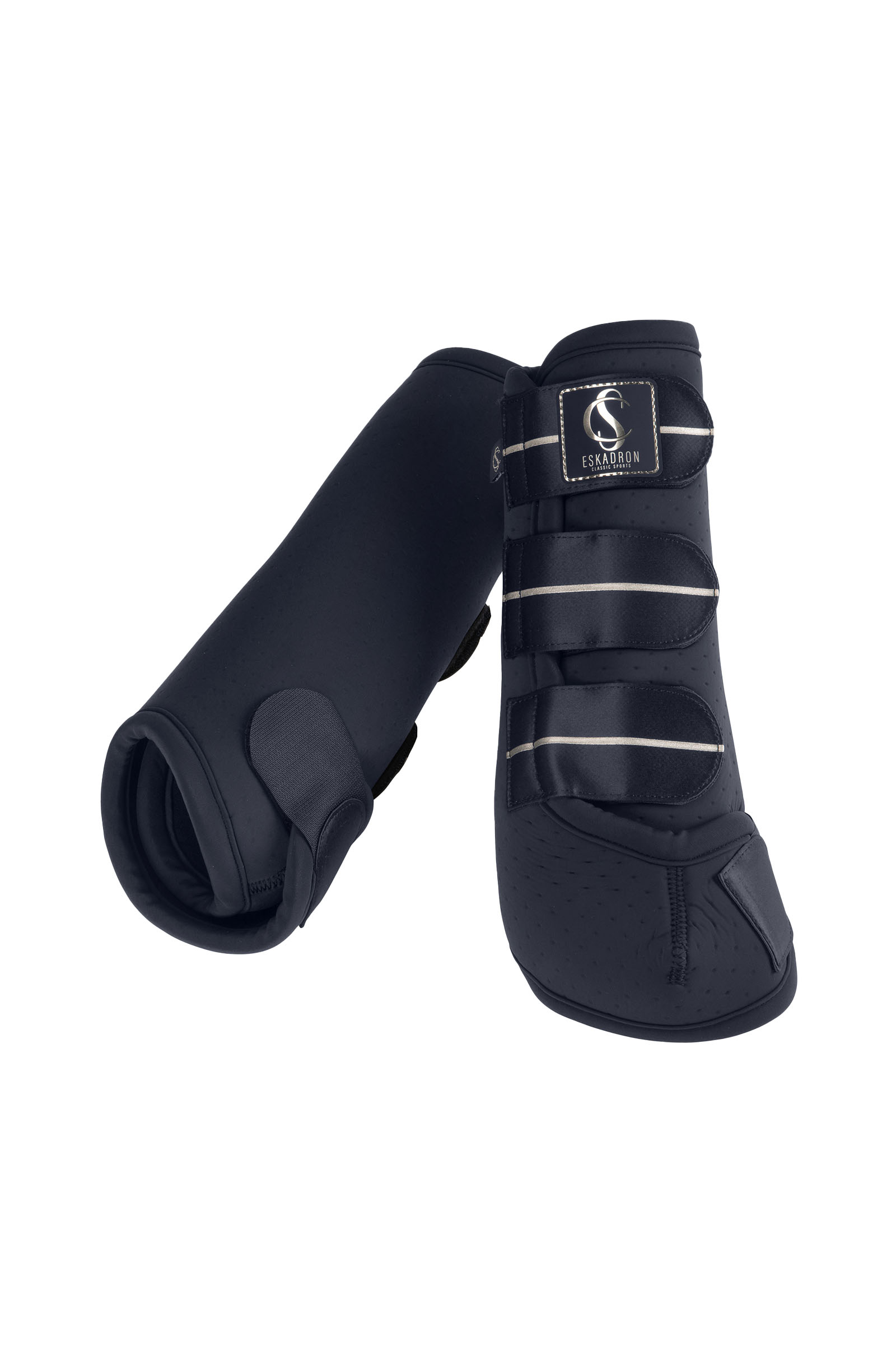 navy Eskadron Classic Sports SS25 Pro Dressage paratendini, anteriori