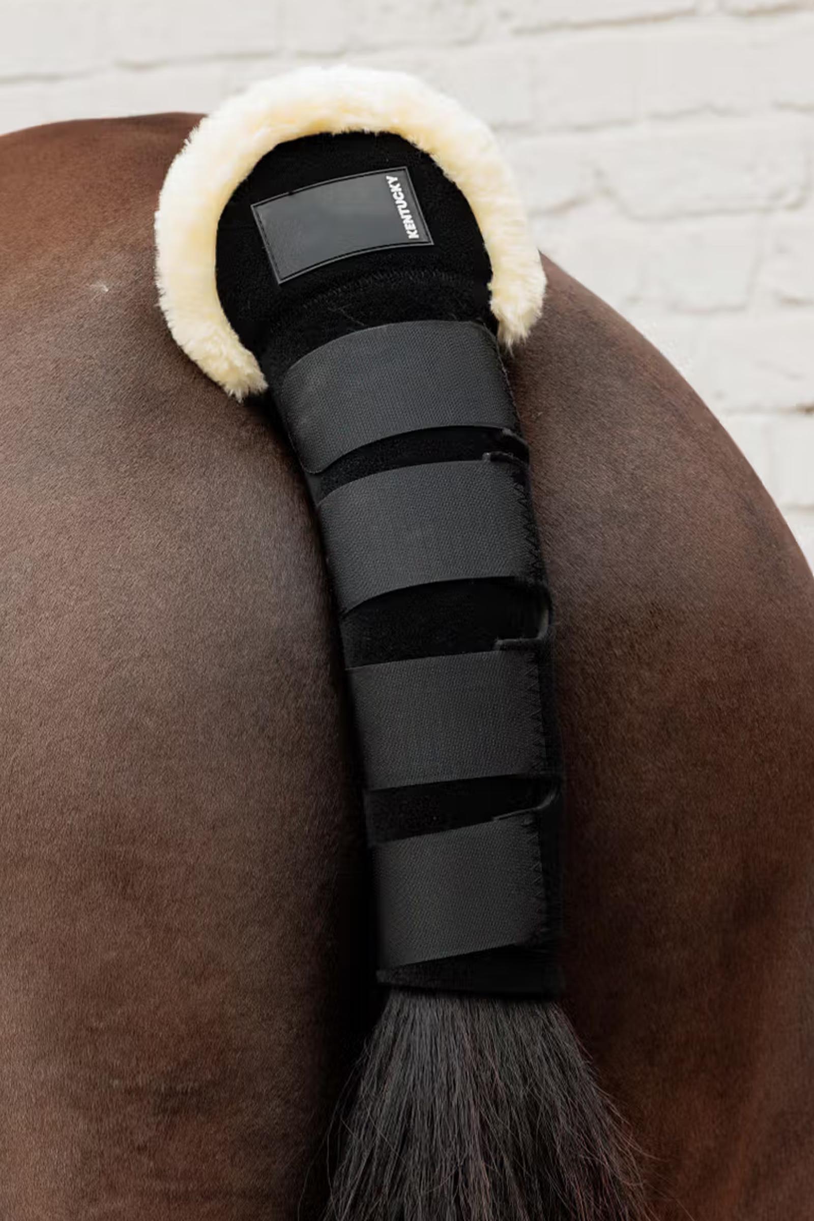 Kentucky Horsewear protezione coda in pelle di pecora  