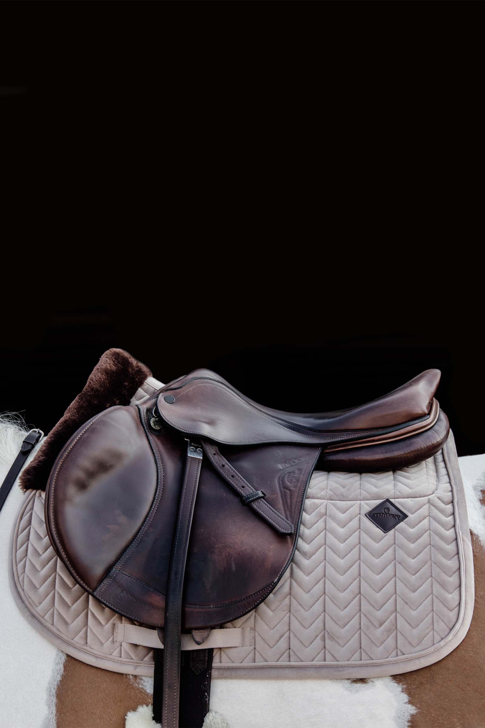 Kentucky Horsewear Sottosella da salto Velvet Skin Friendly