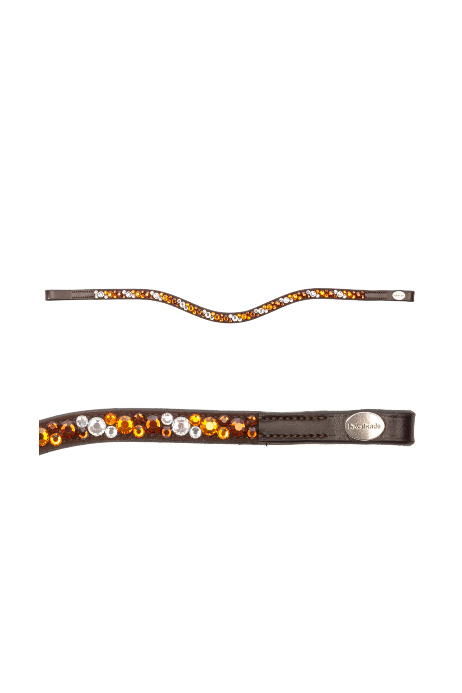 Brown/Brown Kavalkade Browband scintillante