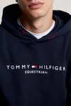 Felpa con cappuccio Tommy Hilfiger Equestrian Williamsburg con motivo