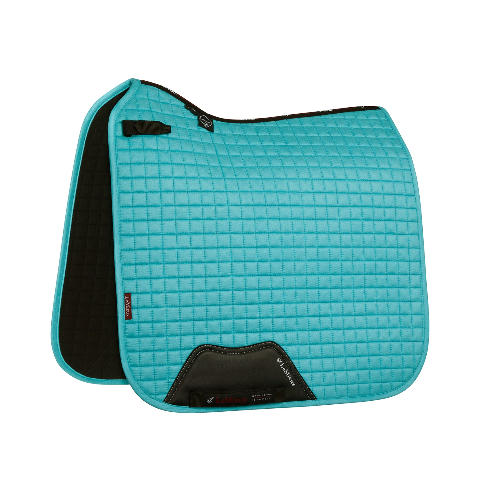 Azure Blue LeMieux Suede sottosella dressage