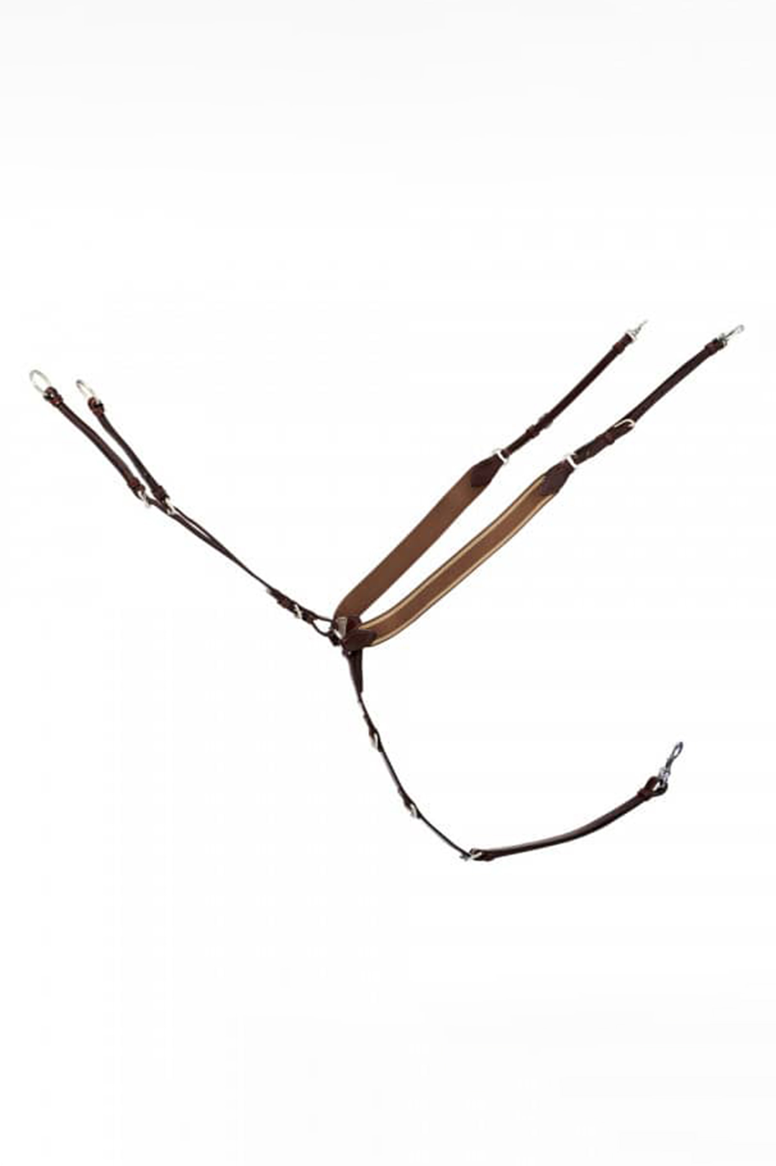 Antique Brown/Silver Schockemöhle Sports Pro Jump Plus, Pettorale BASIC