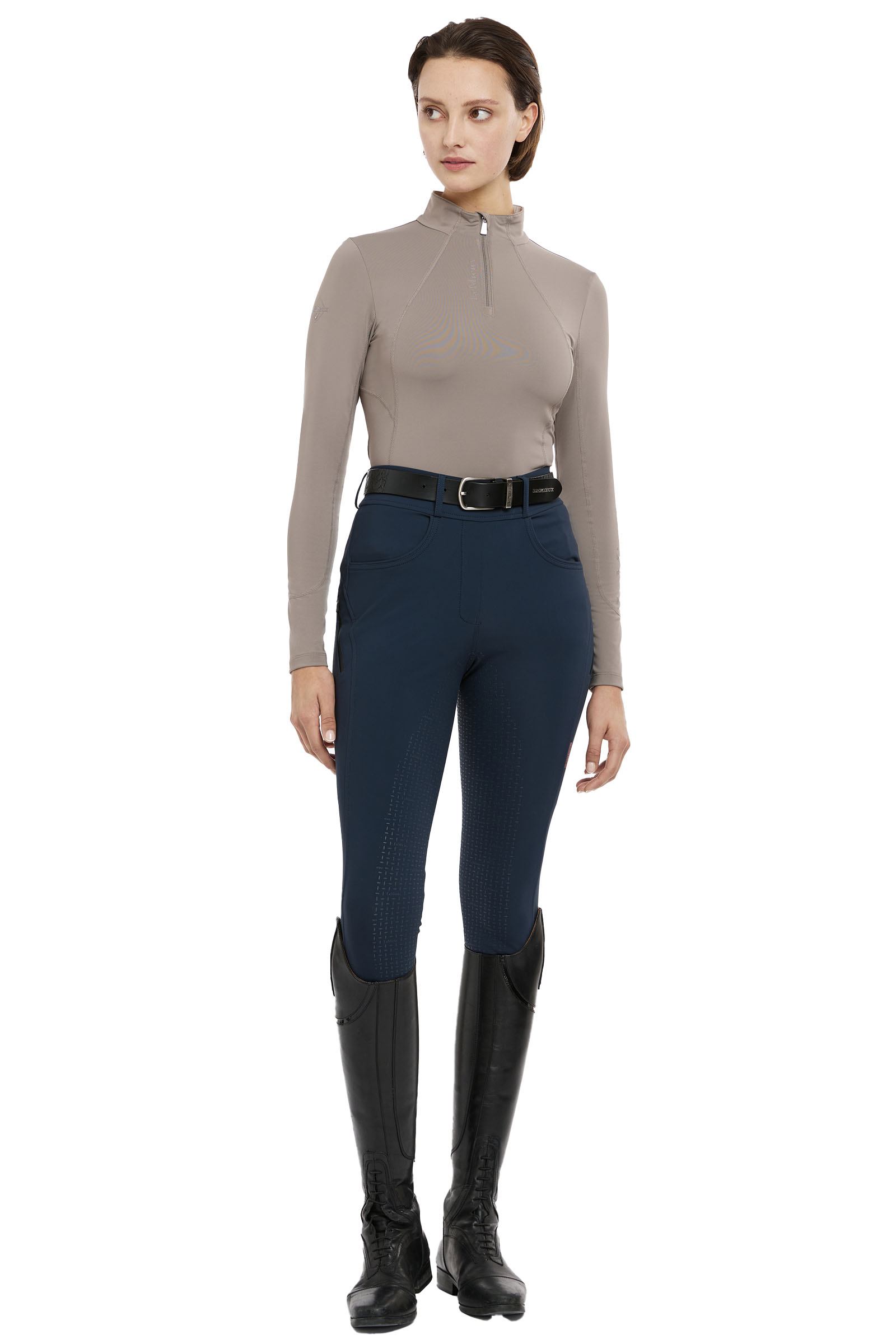 LeMieux Maglia tecnica basic con zip