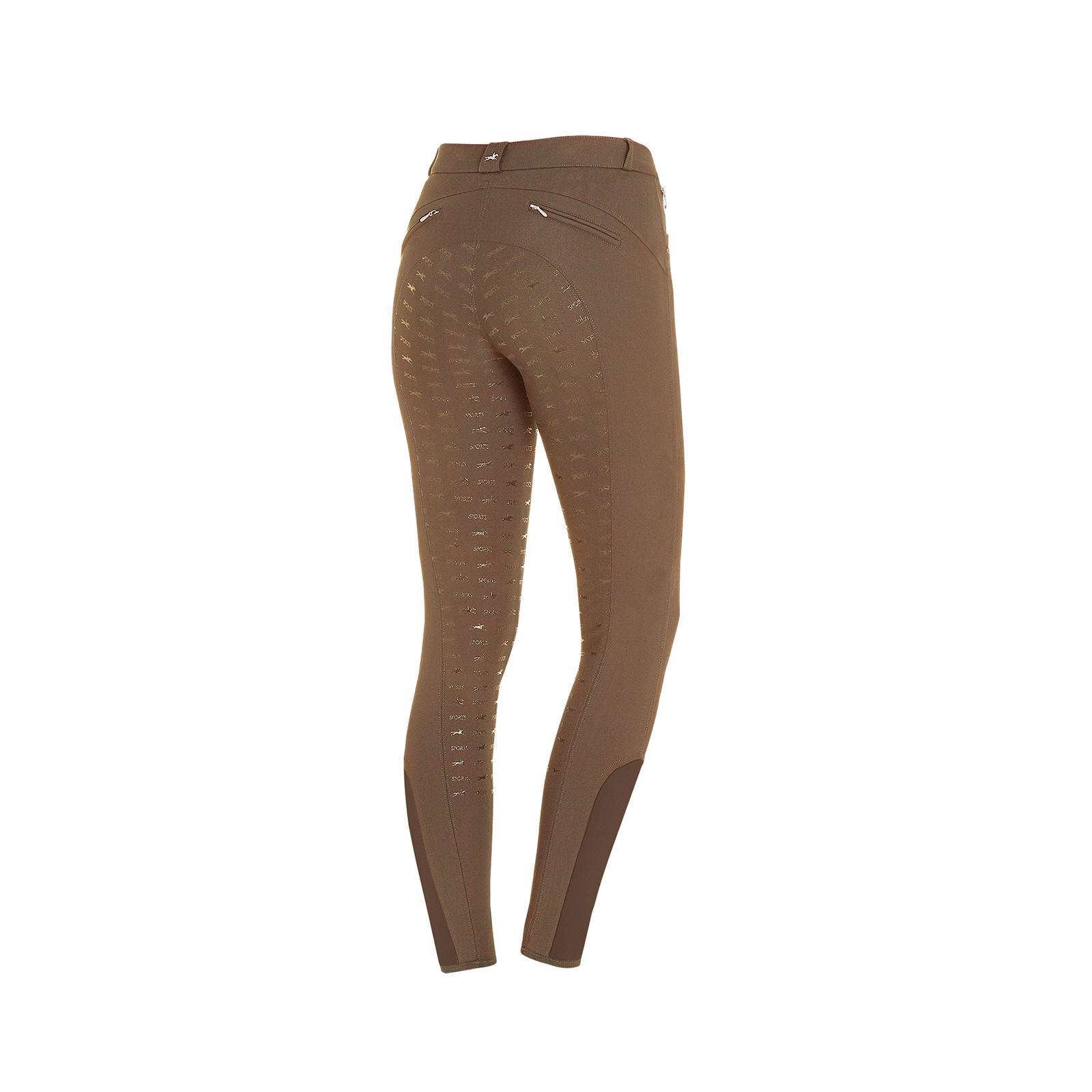 Plaza Taupe light brown Schockemöhle Sports Cindy Pantaloni da equitazione con full grip