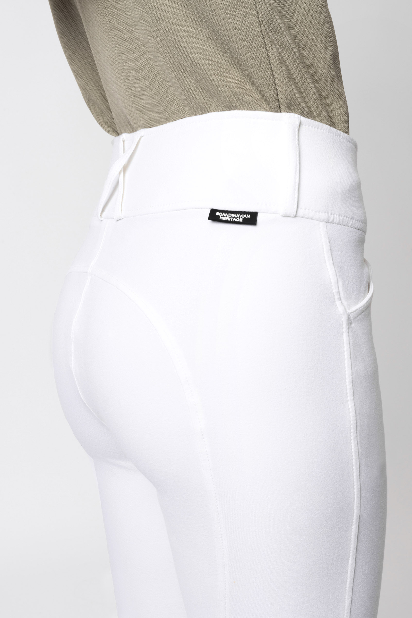 Horze Grand Prix II Pantaloni da equitazione con grip al ginocchio in silicone da donna