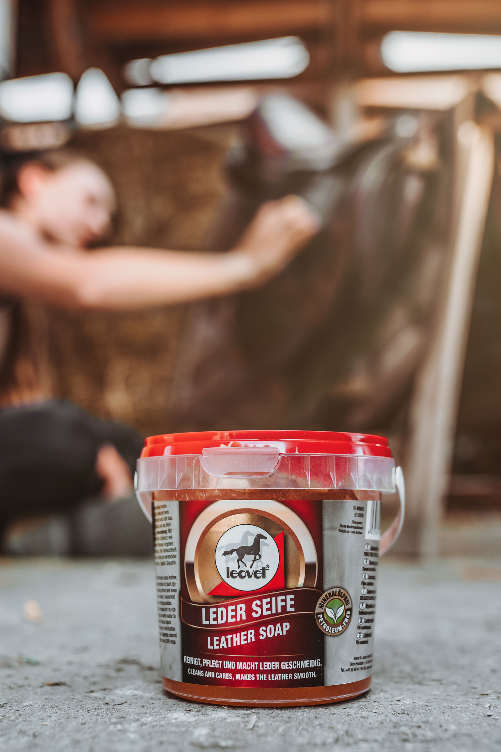 Leovet Sapone per cuoio, 500g (450ml)