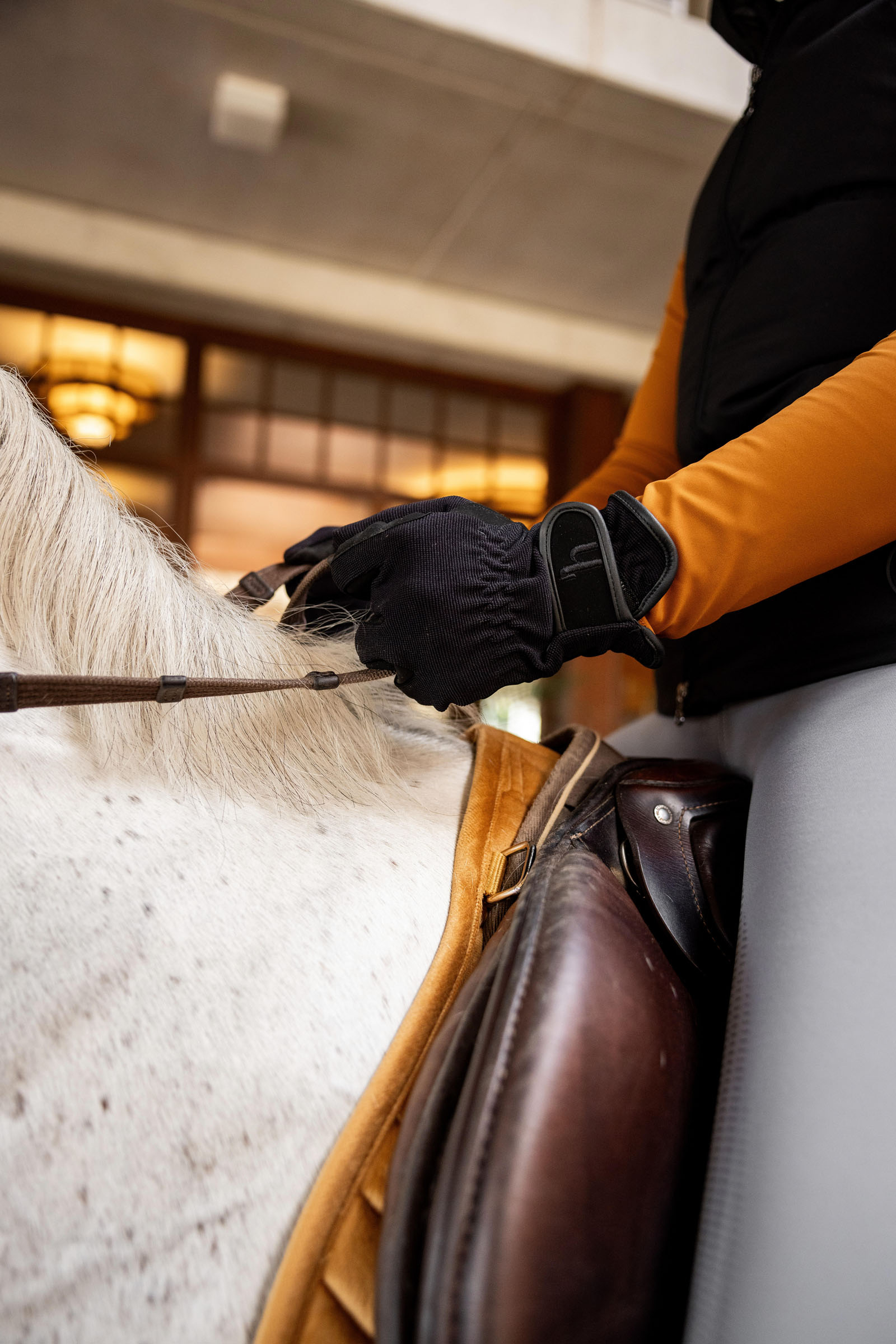 Guanti da equitazione multi-stretch Horze