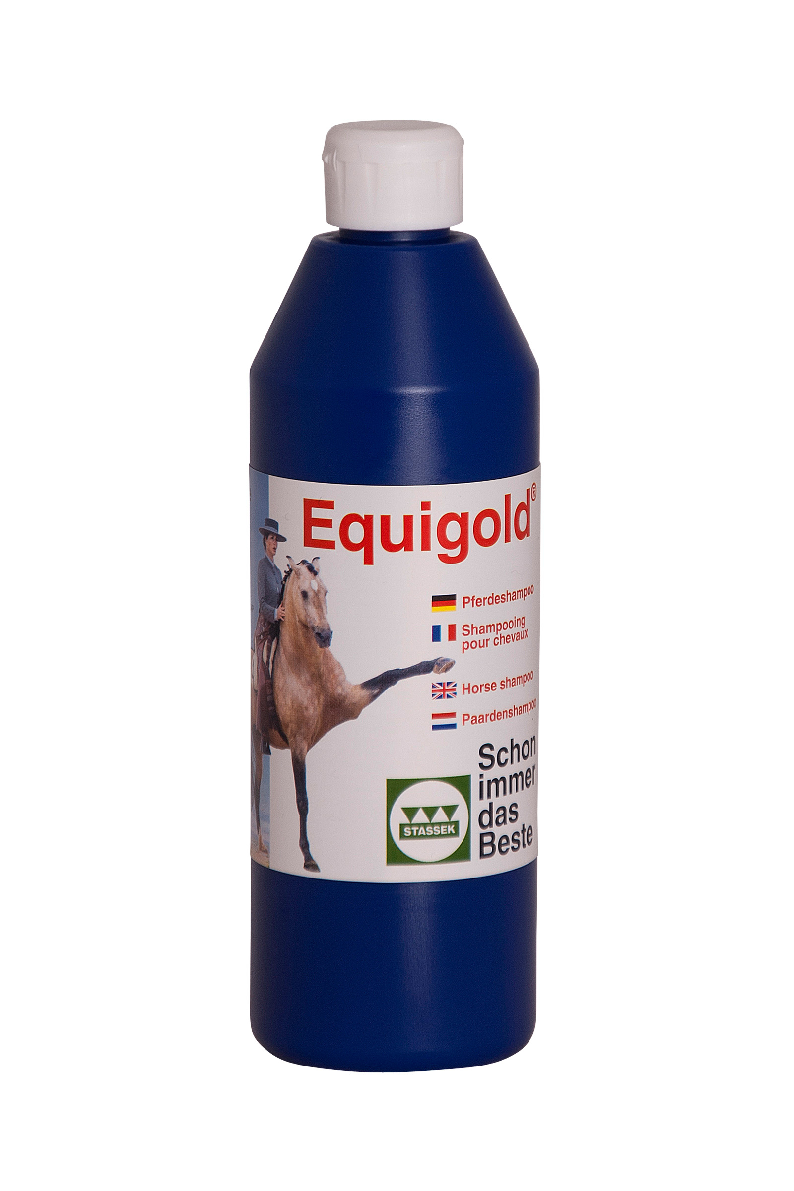 Stassek Equigold Shampoo per cavalli, 500 ml