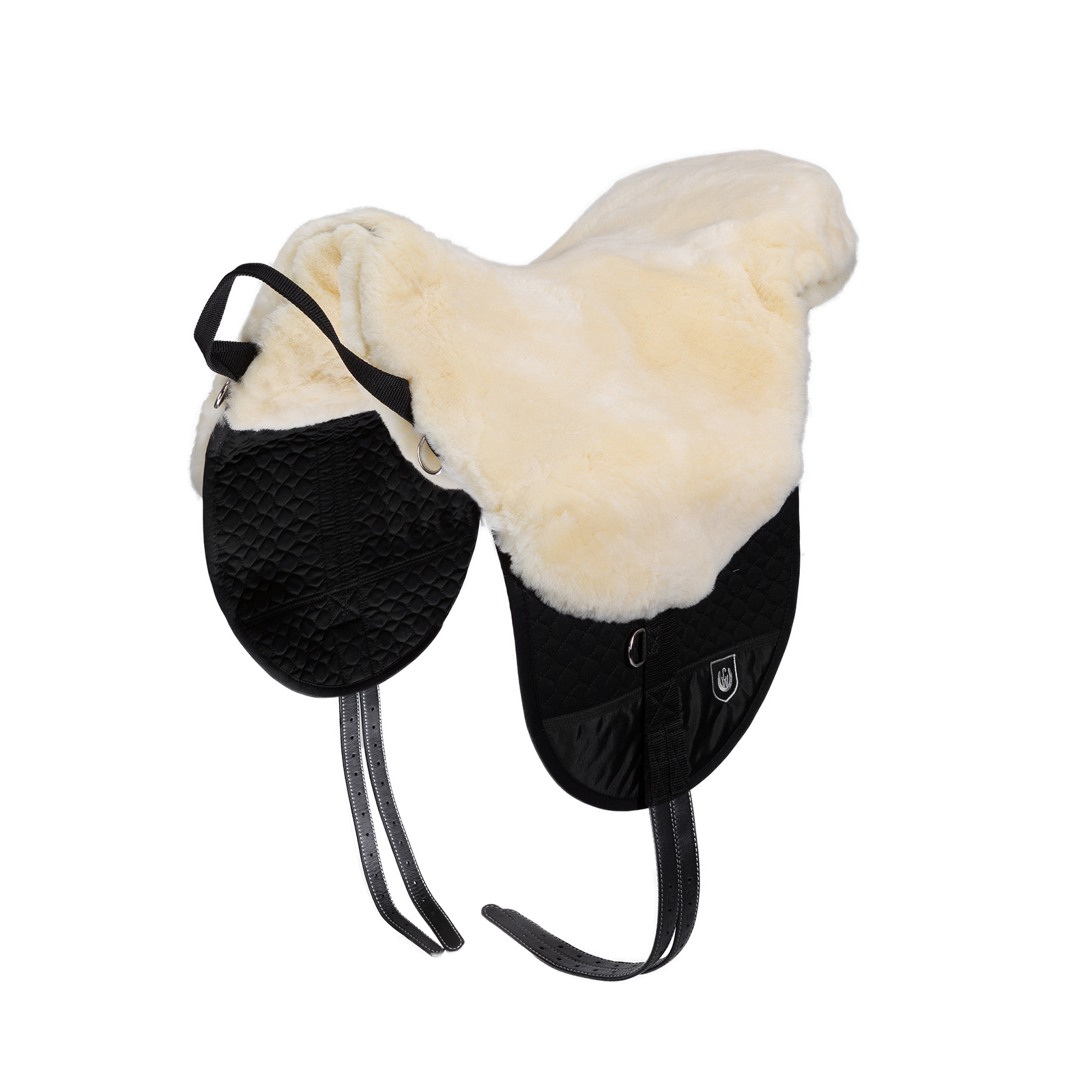 Off-White/Black Bareback Christ in lana Basic Plus