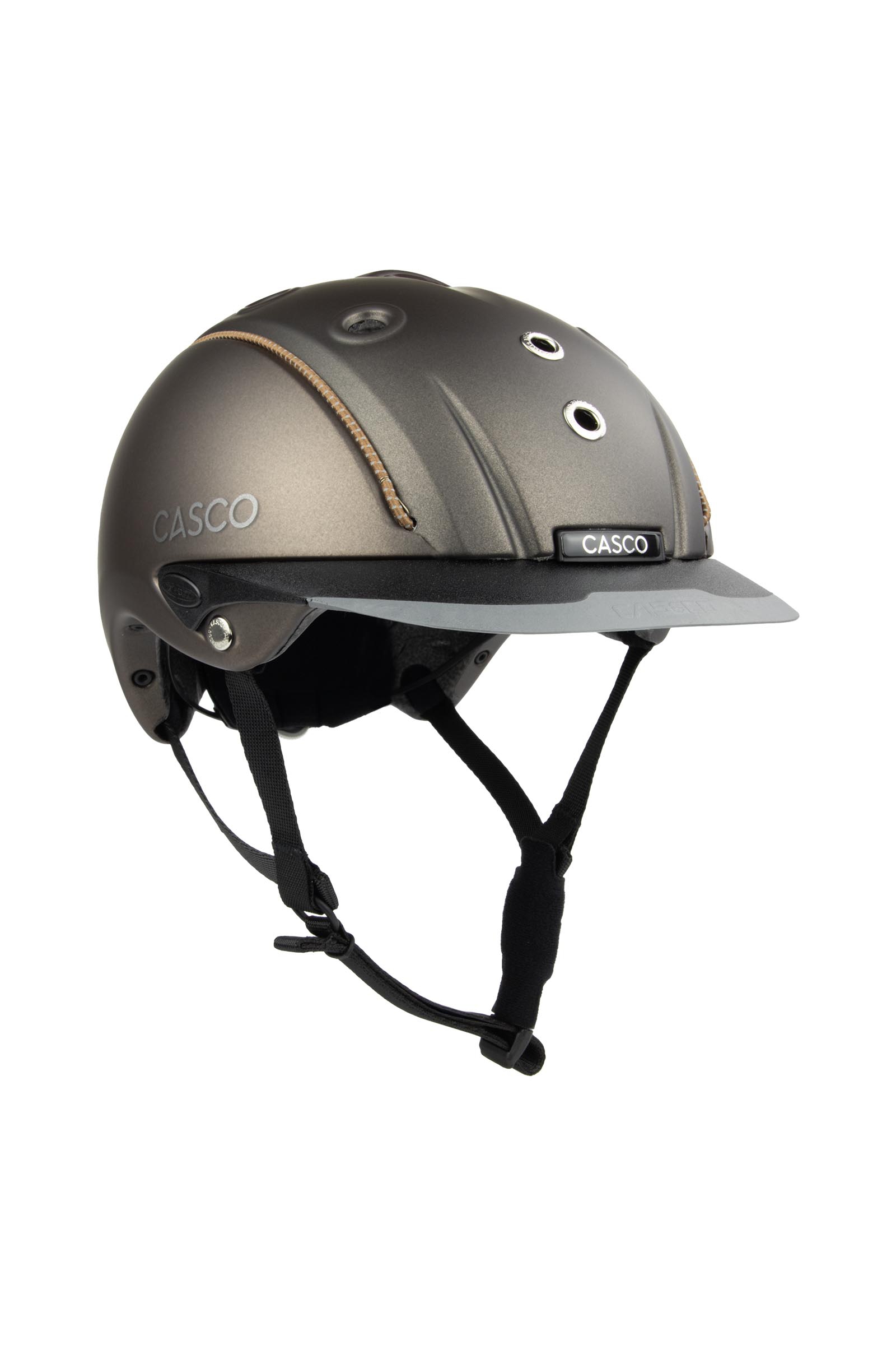Brown Matt Casco Mistrall Prime casco da equitazione