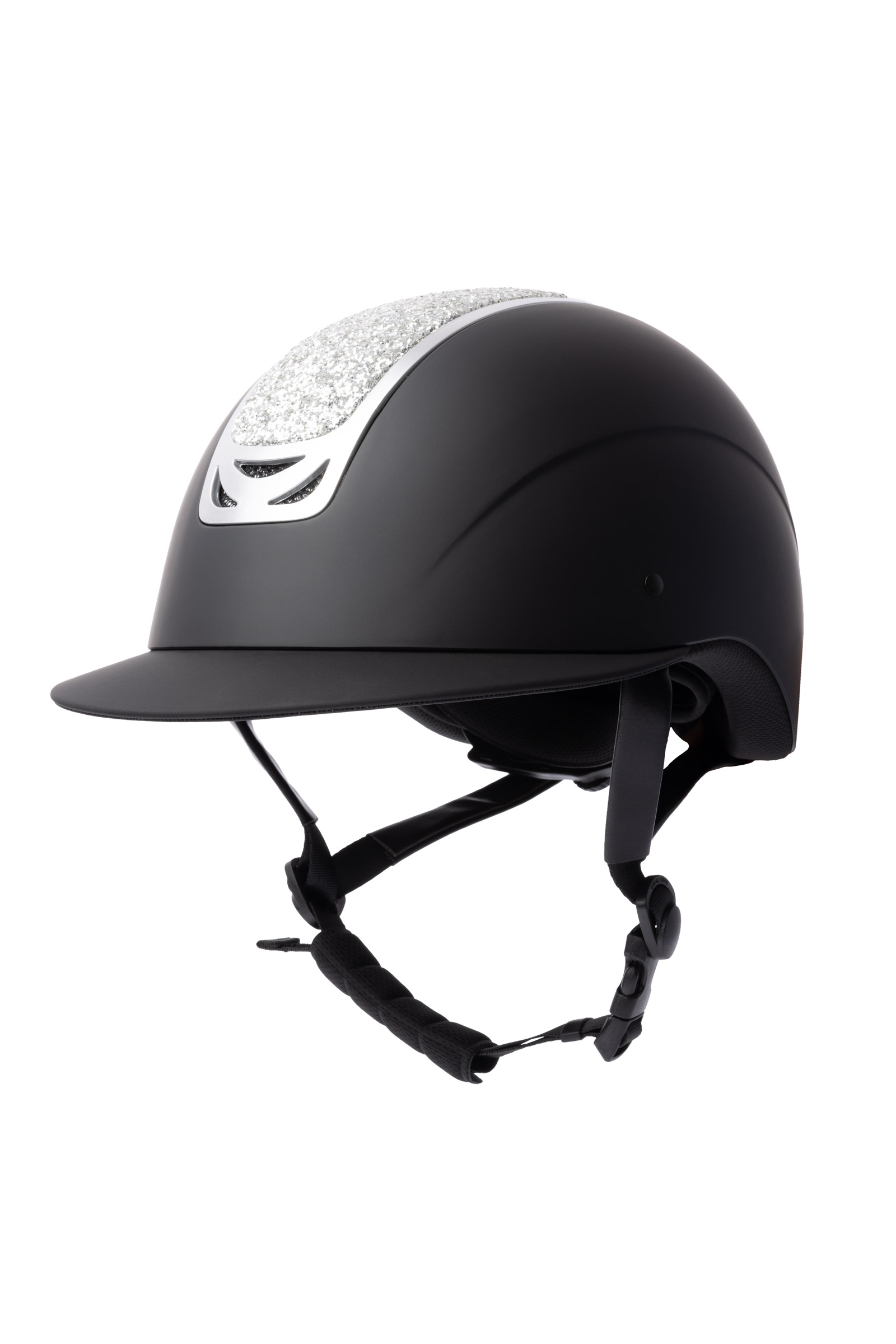 Horze Arix II Casco da equitazione con ornamento in cristallo
