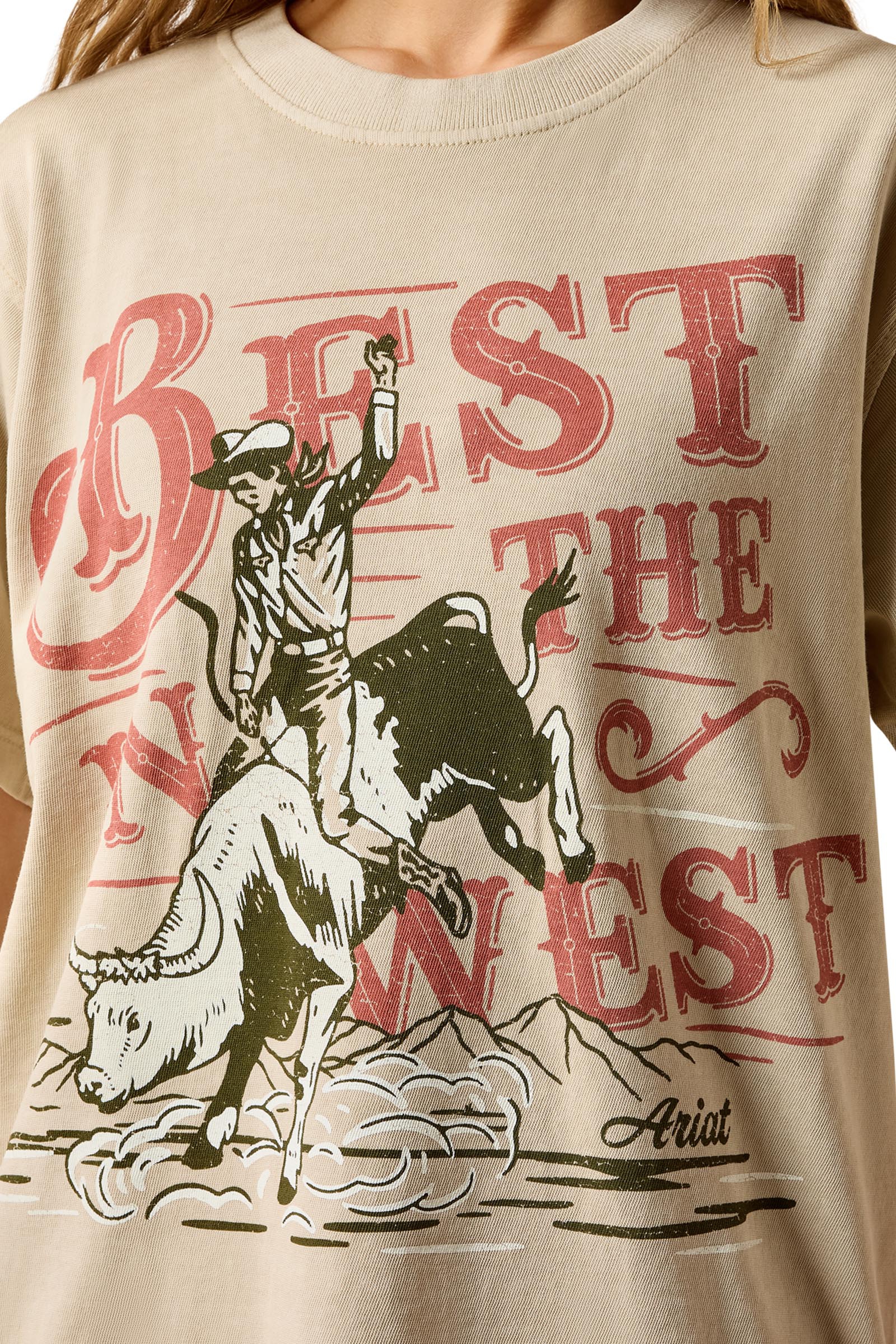 Ariat Donna Ariat Bull Rider Arched t-shirt