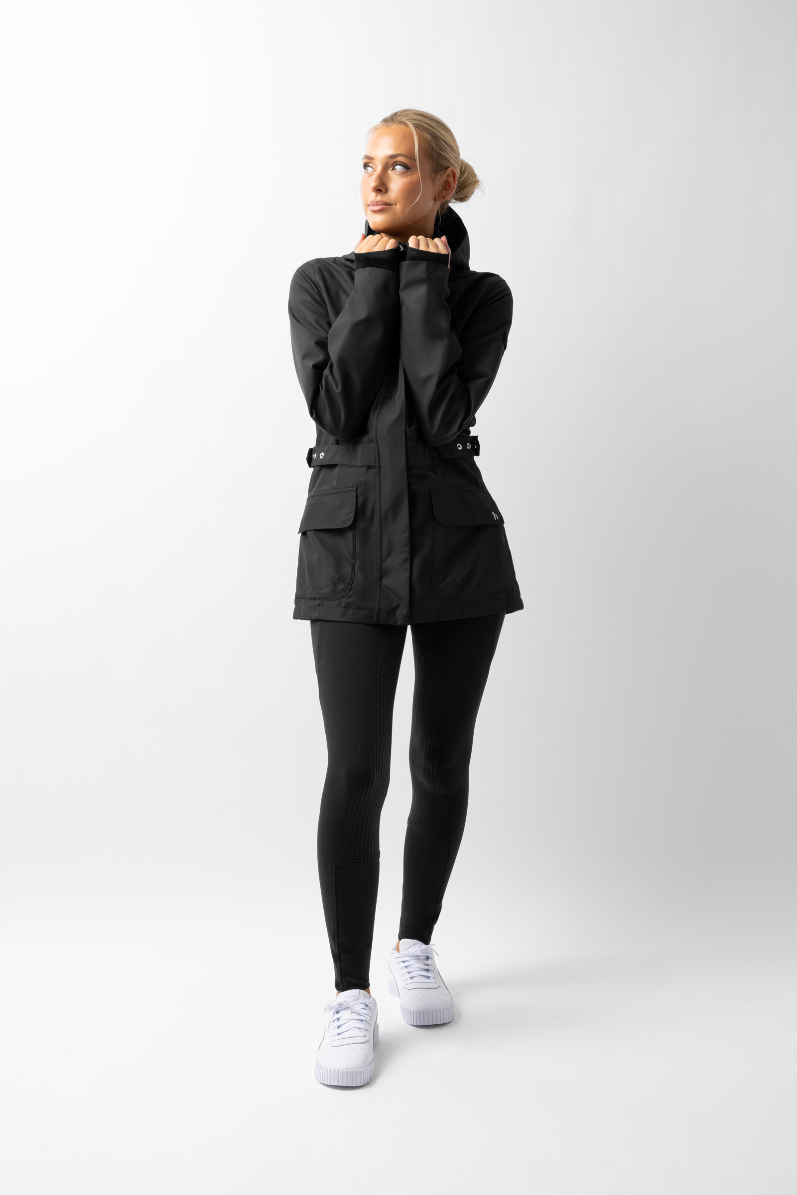 Giacca da equitazione estiva tecnica impermeabile Horze Jadine da donna