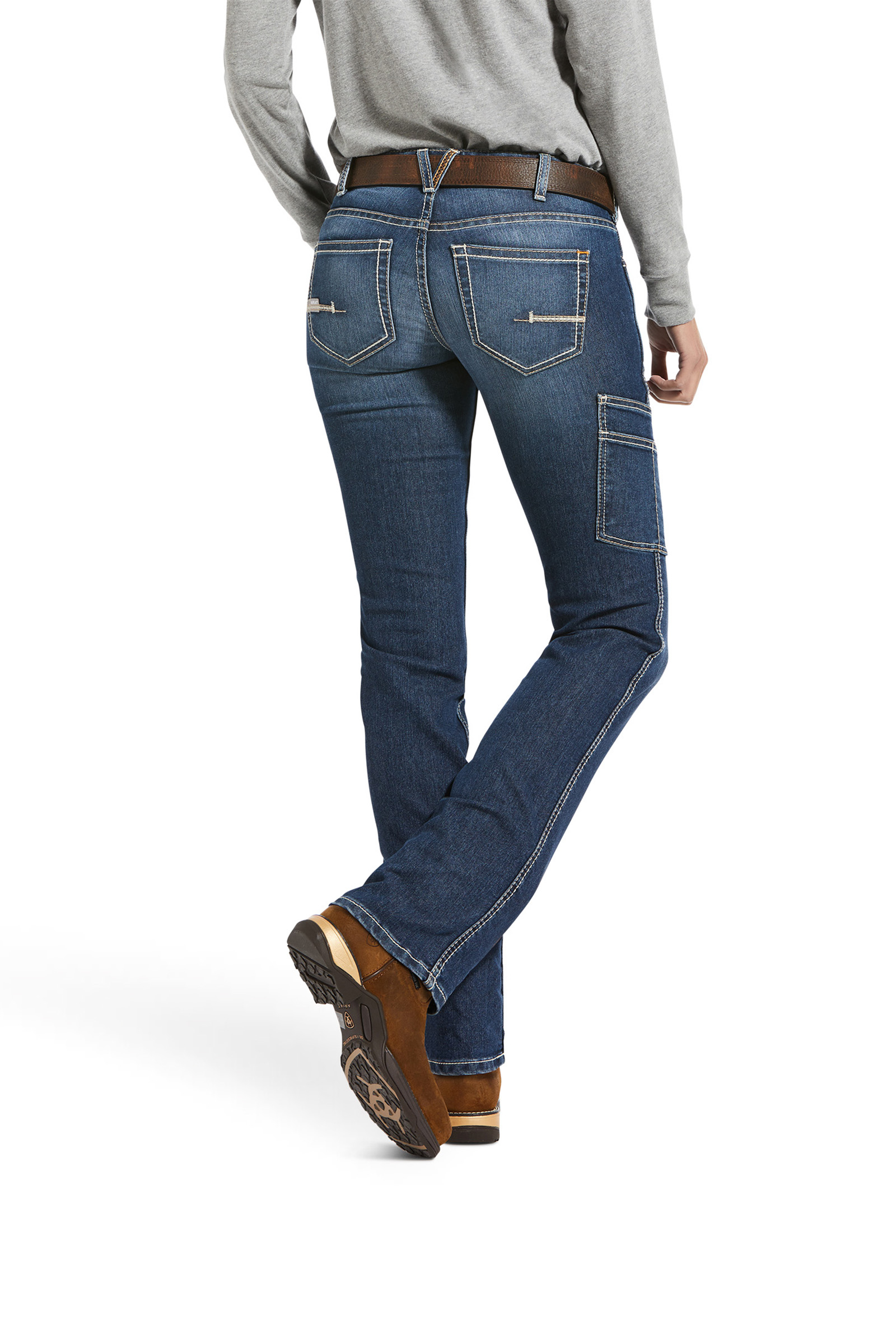 Ariat Rebar Jeans donna Durastretch Riveter a gamba dritta