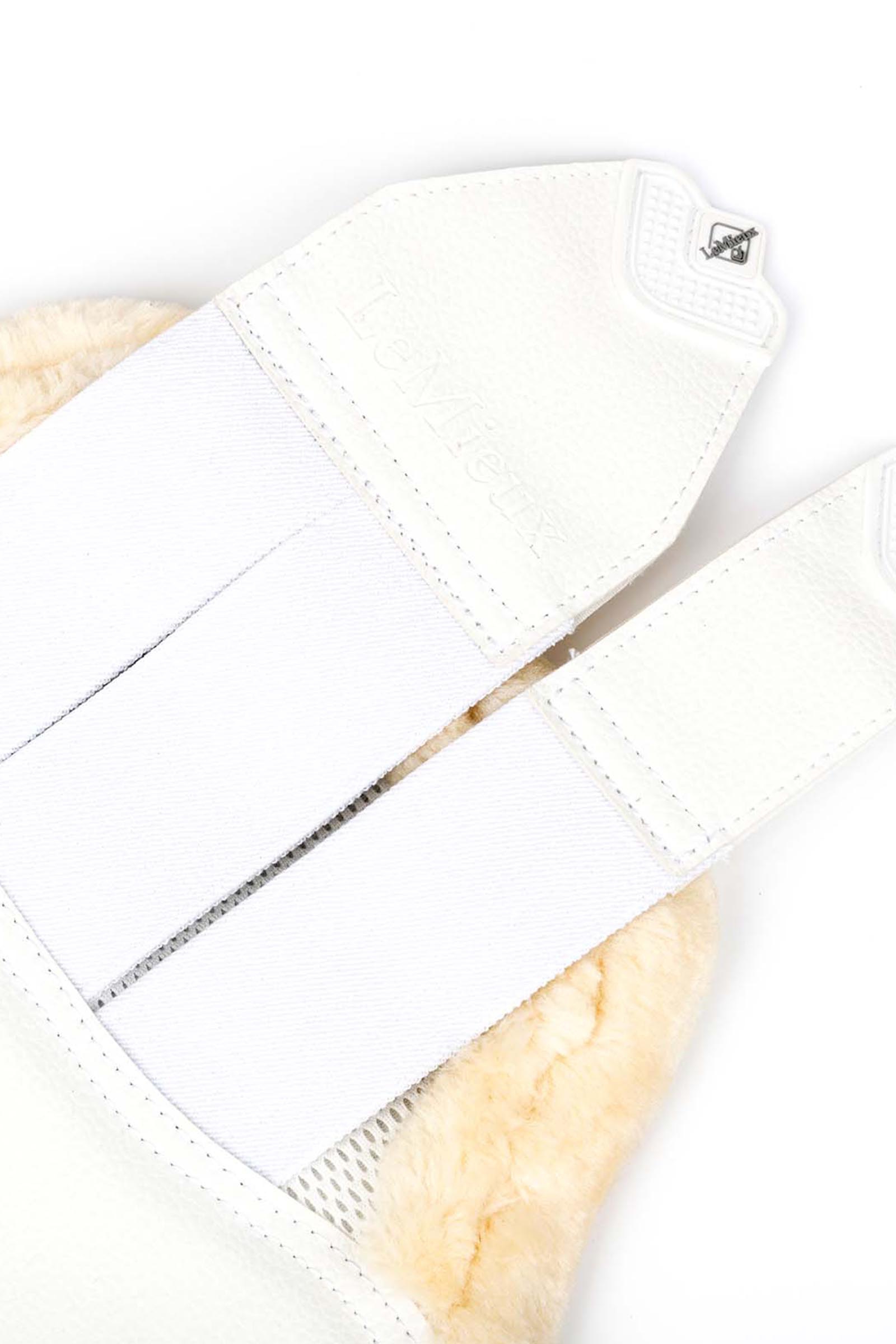 LeMieux Stinchiere in mesh con bordo in pile