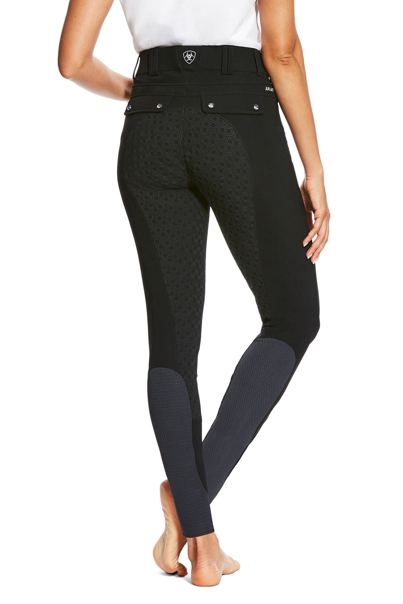 Ariat Tri Factor pantaloni da equitazione con full seat e grip in silicone per donna