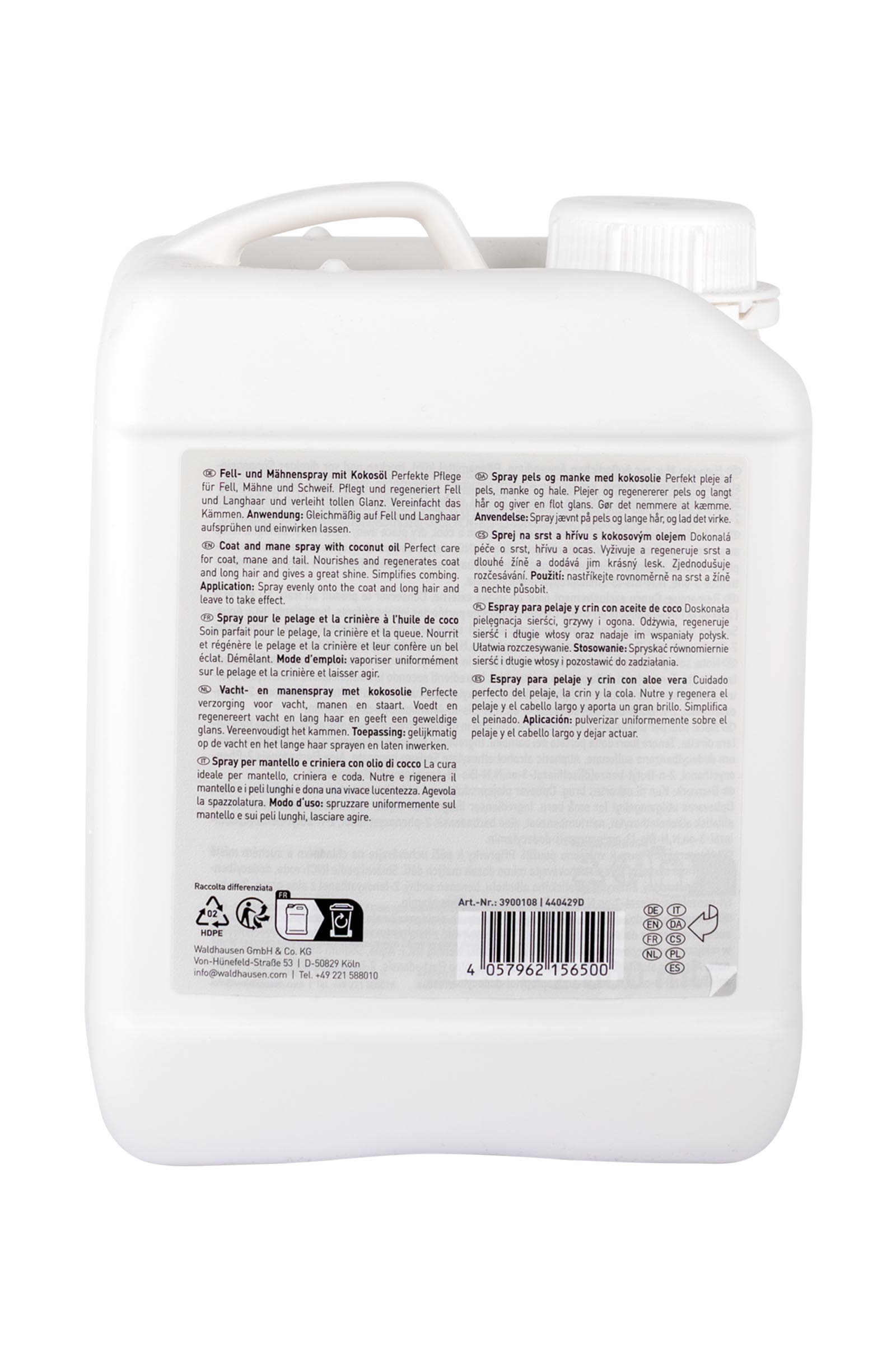 Waldhausen Spray cura criniera e coda, aloe vera, 2,5 l