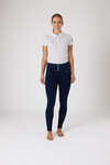 Horze Kacy Pantaloni da equitazione in thermo denim con full seat da donna