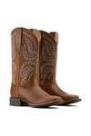 Ariat Donna Cattle Caite stivali western con punta quadrata larga