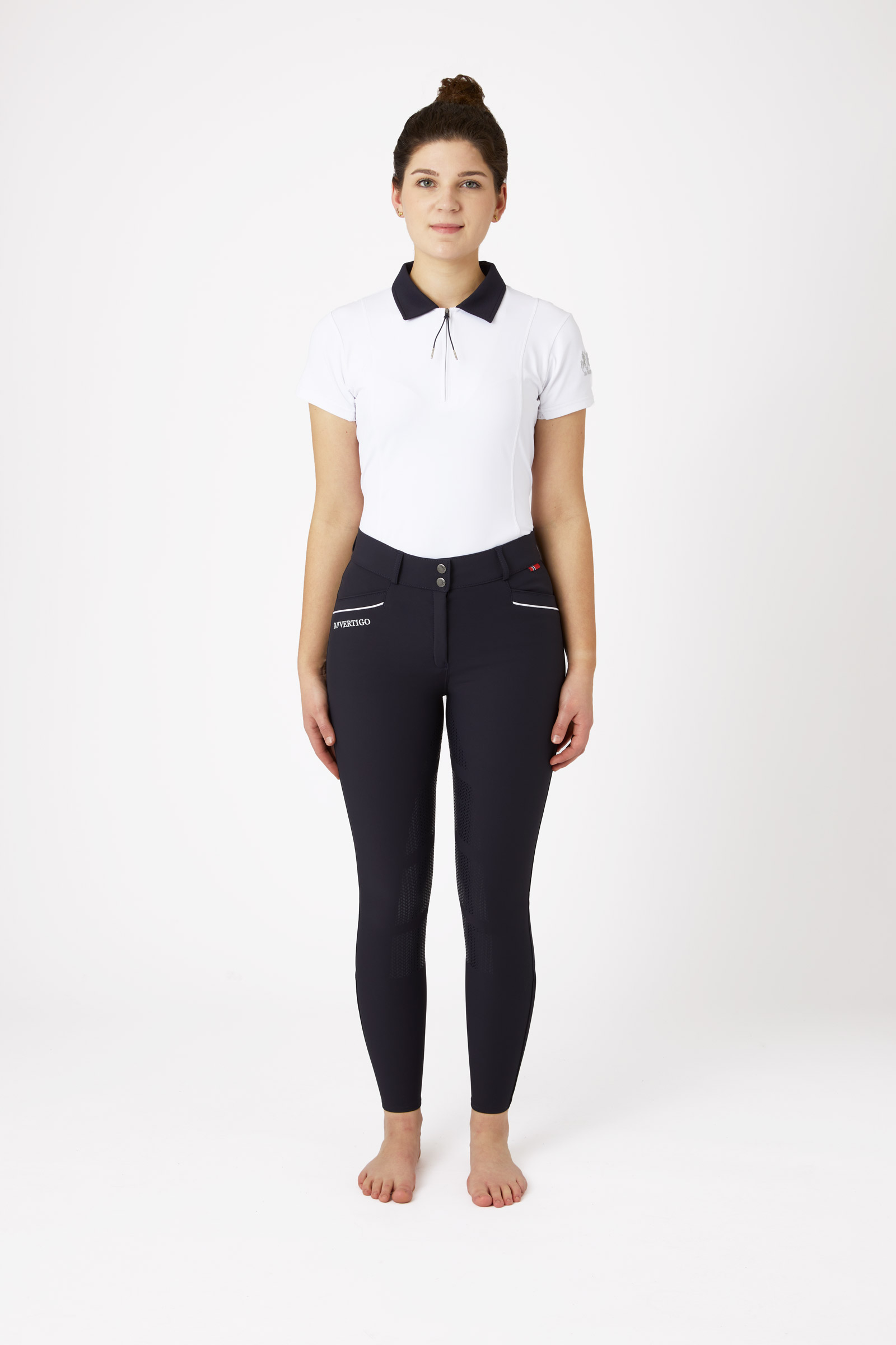 B Vertigo Patricia Pantaloni da equitazione snellenti con full seat in silicone da donna