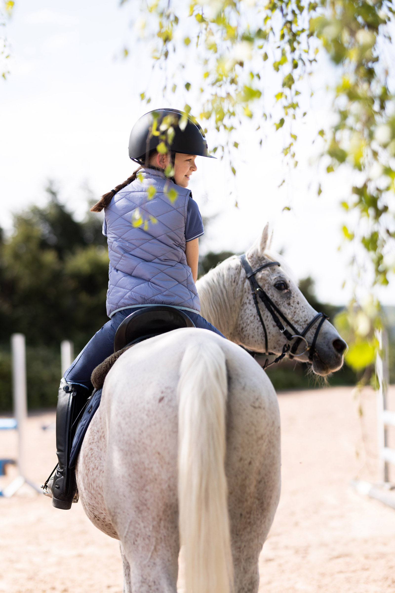 Horze Selina Gilet da equitazione per bambini