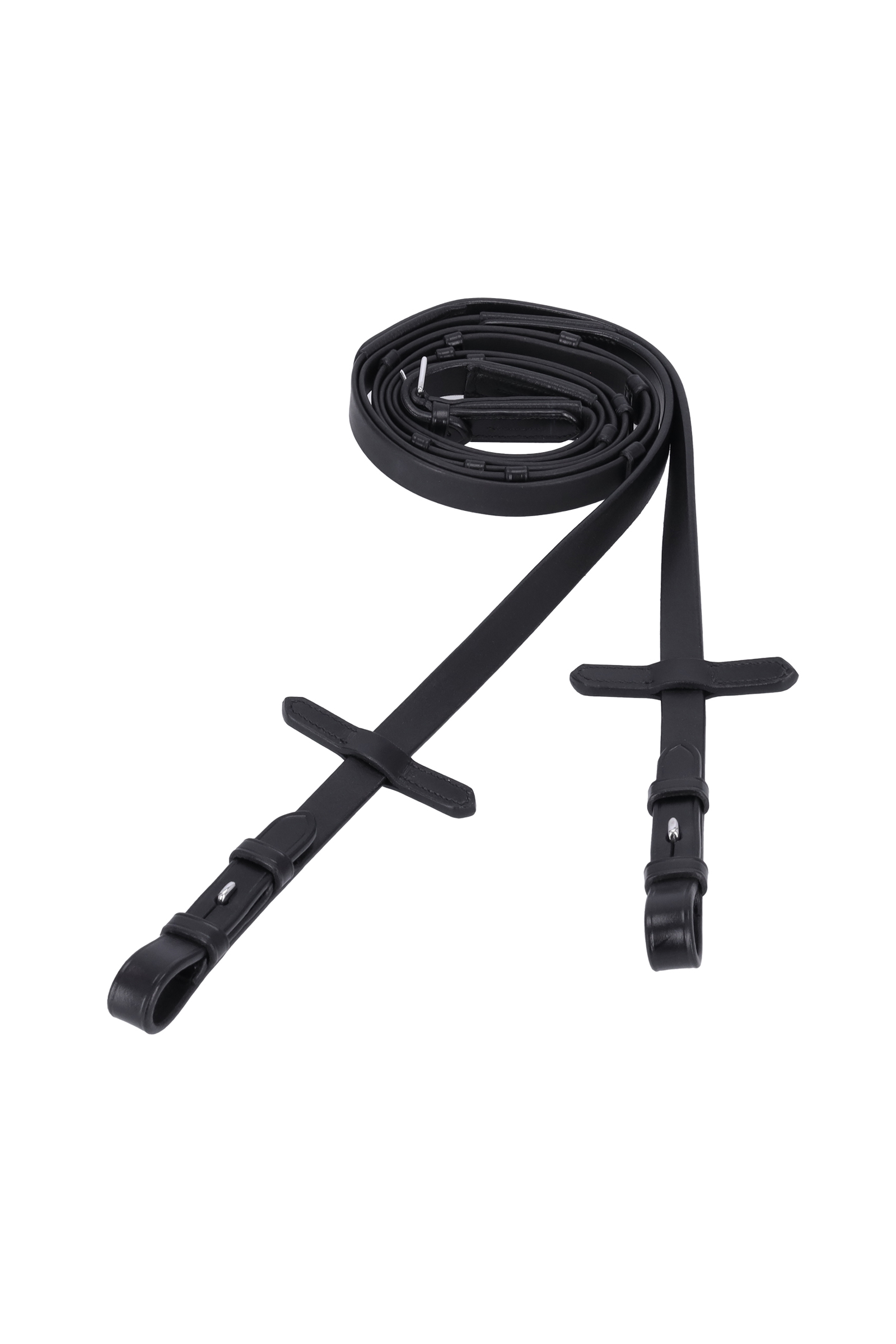 black/silver Schockem&ouml;hle fermagli in gomma morbida per redini