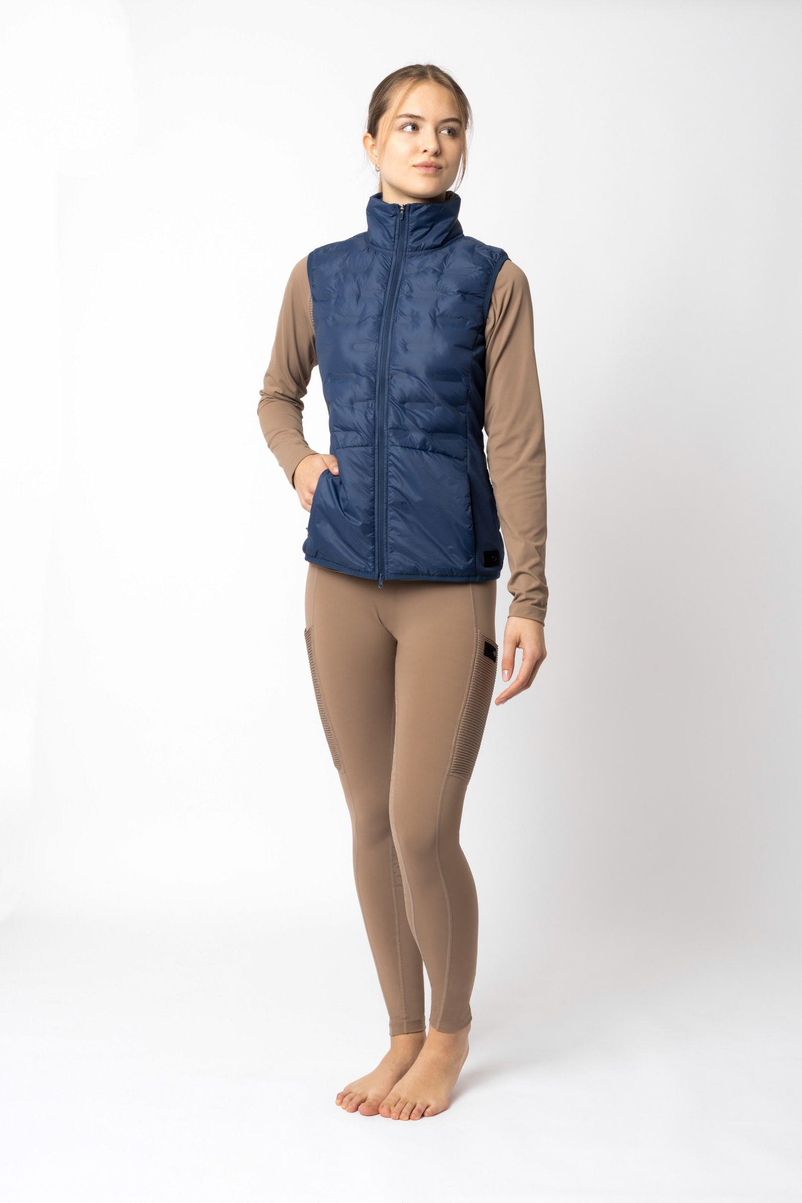Horze Adela Gilet funzionale da equitazione leggero imbottito per donna