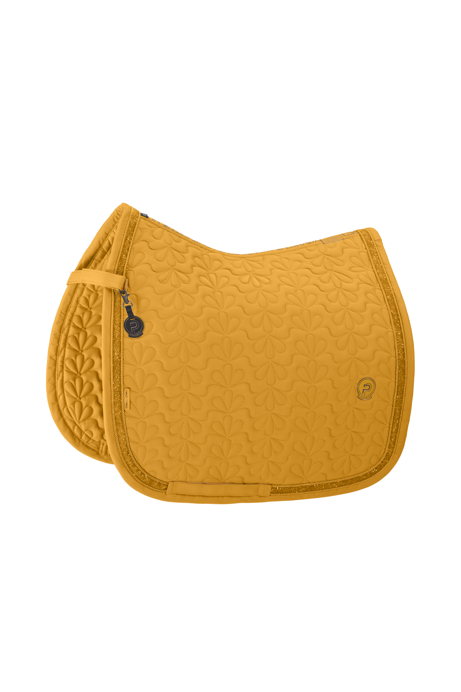 Golden Yellow Eskadron Platinum 25 Sparkle Jewel Tapis da Dressage
