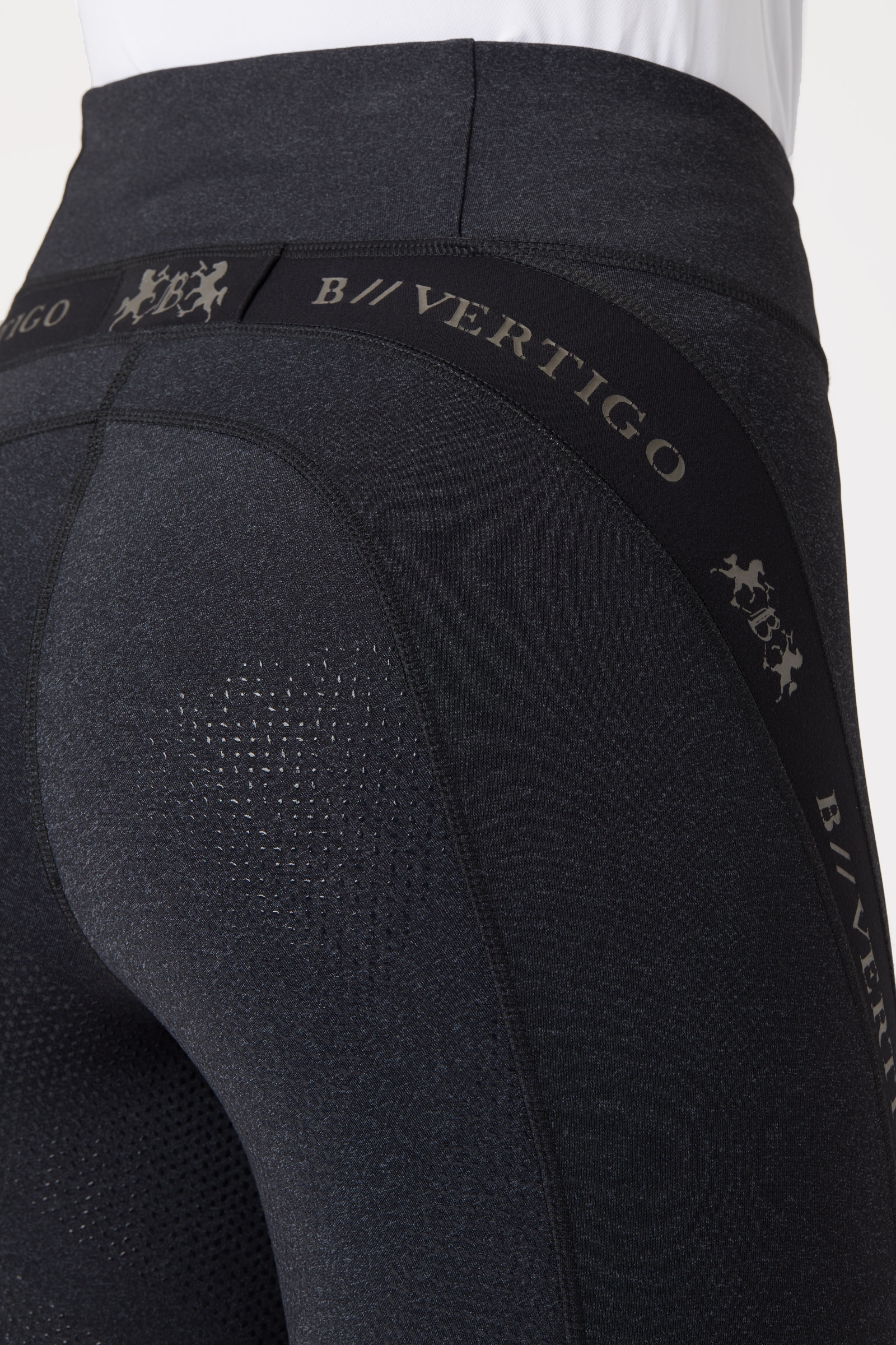 B Vertigo leggings da equitazione donna Jenny con full seat in silicone UPF 40+