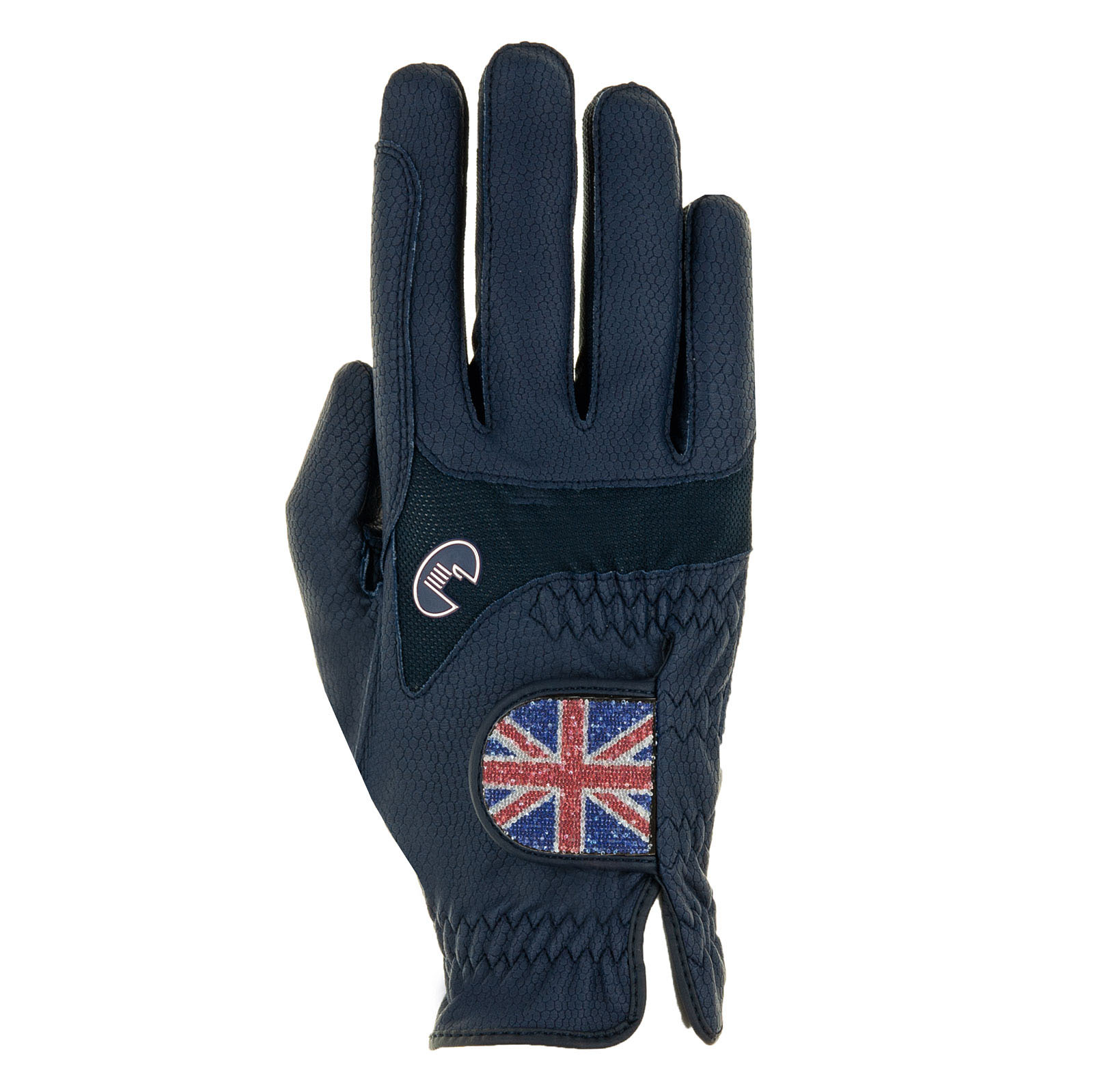 Navy/UK Roeckl Maryland Guanti da equitazione