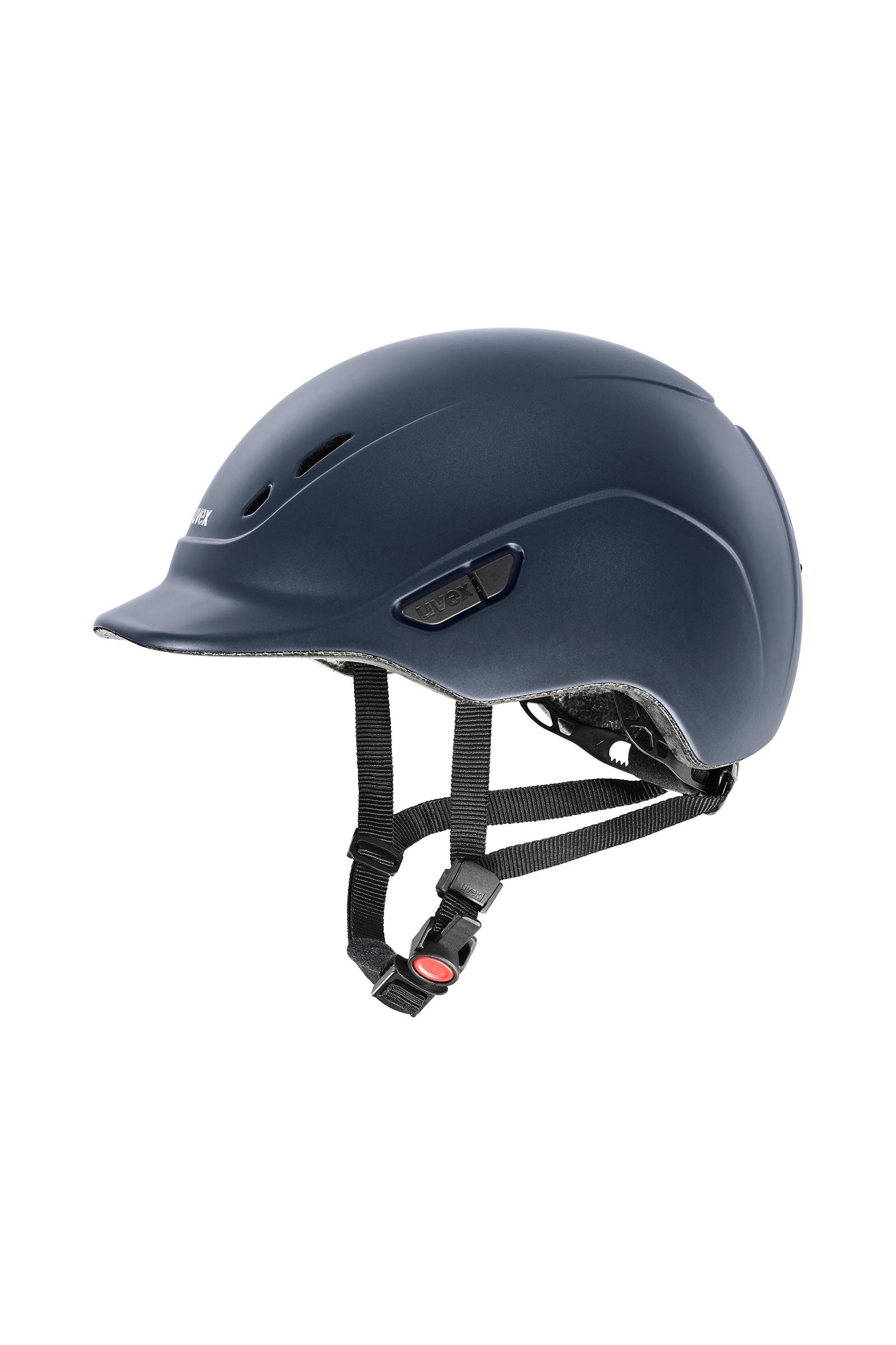 navy mat Uvex Kidoxx Mat casco da equitazione per bambini
