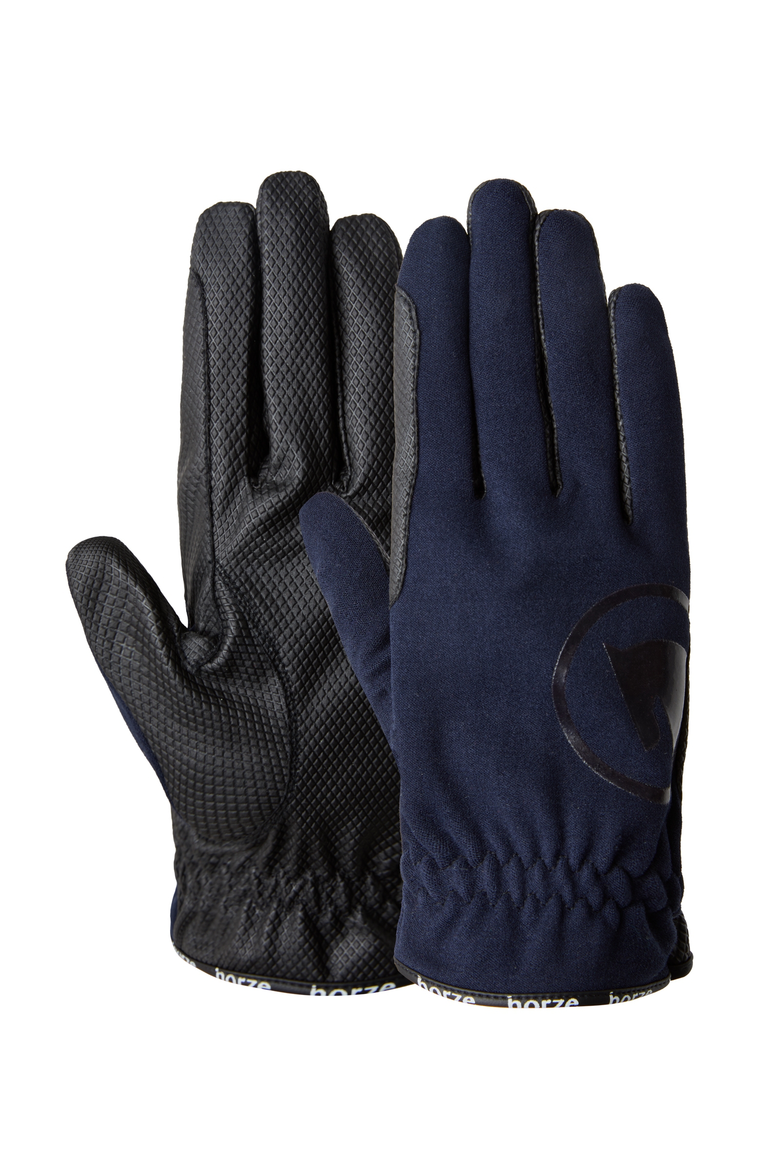 Dark Navy Guanti da equitazione estivi Horze Nichelle, donna