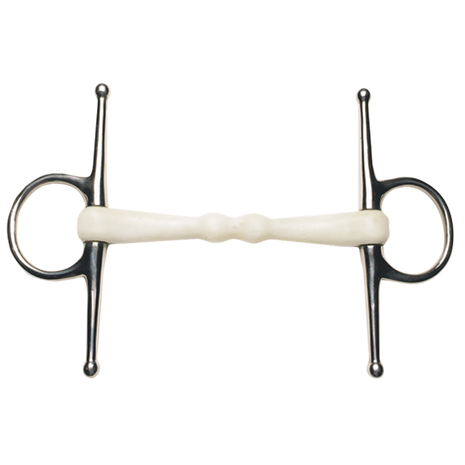 Korsteel Flexi Mullen Mouth Full Cheek Snaffle Bit