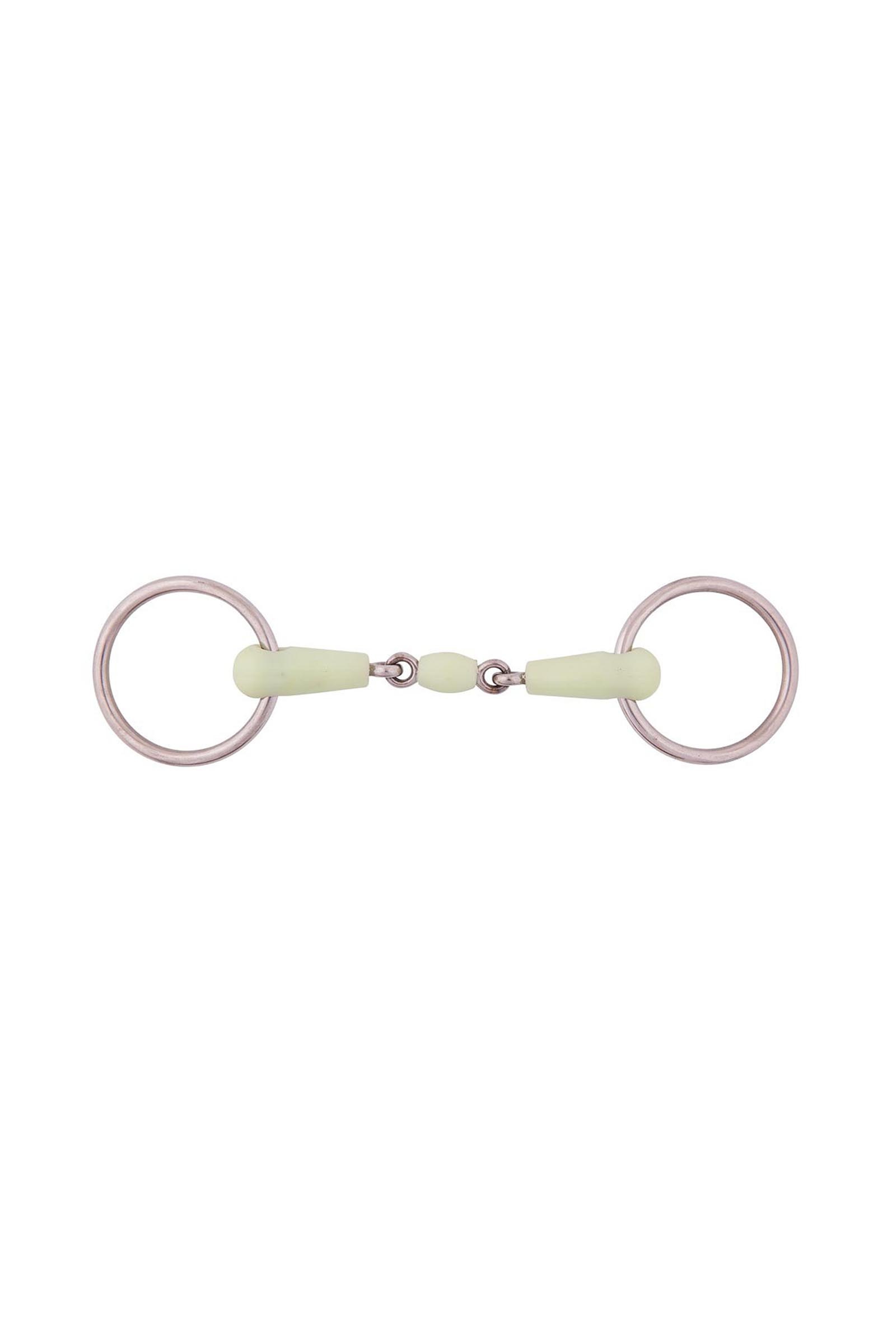 BR filetto ad anelli liberi Applemouth, doppio snodo, 18 mm