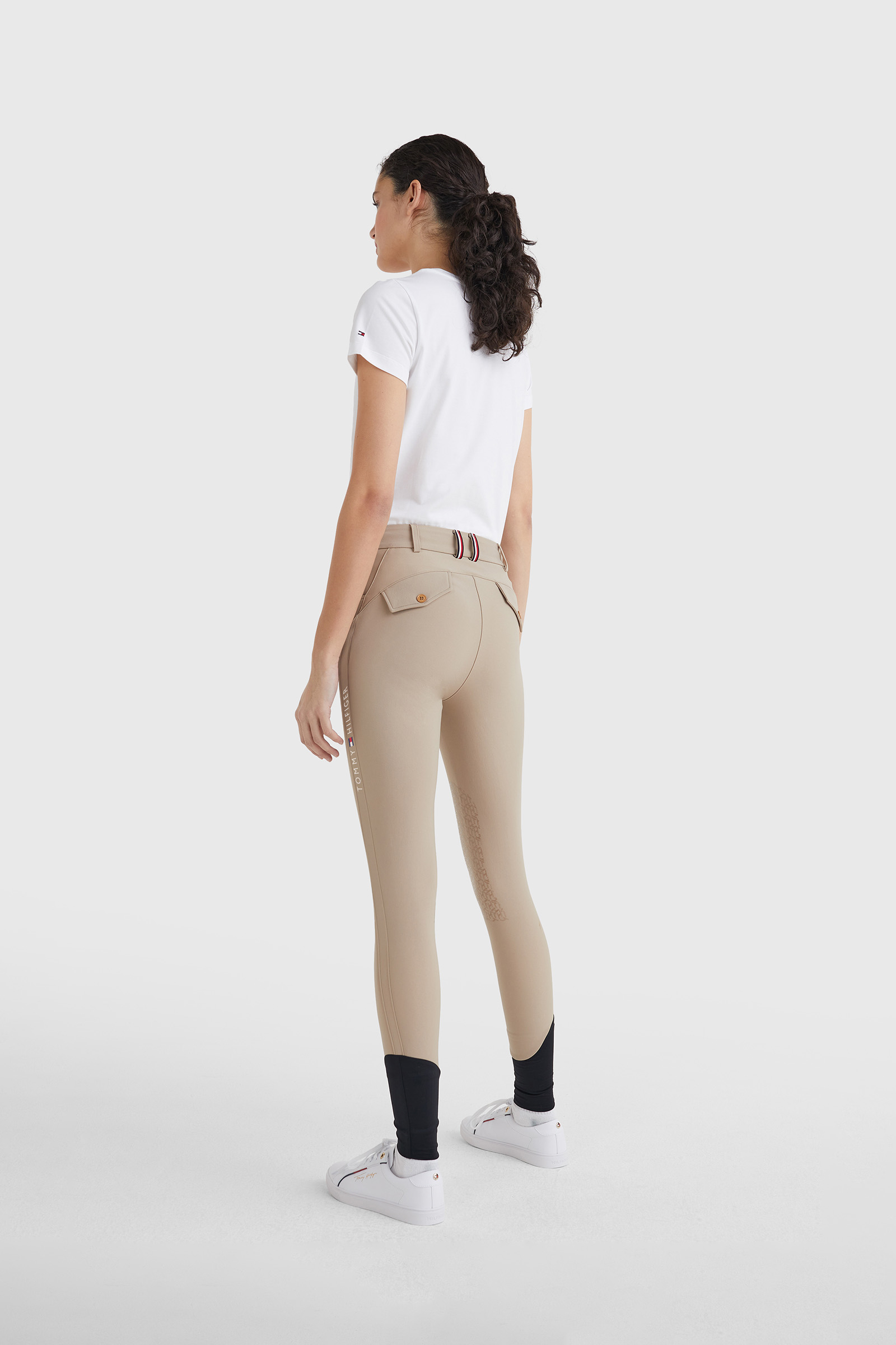 Pantaloni da equitazione Tommy Hilfiger Equestrian Classic da donna