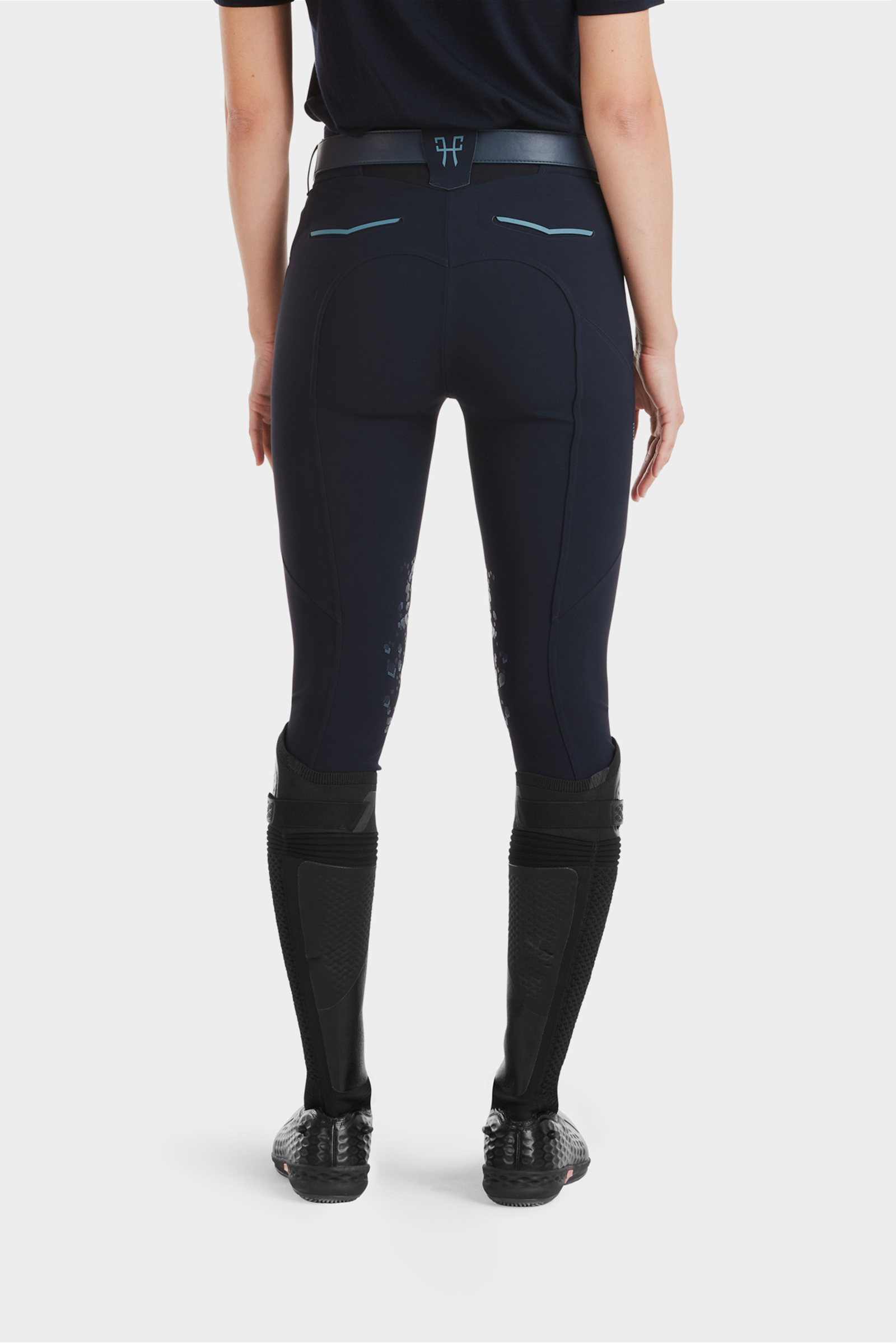 Horse Pilot X-Perform pantaloni da equitazione da donna con toppa al ginocchio