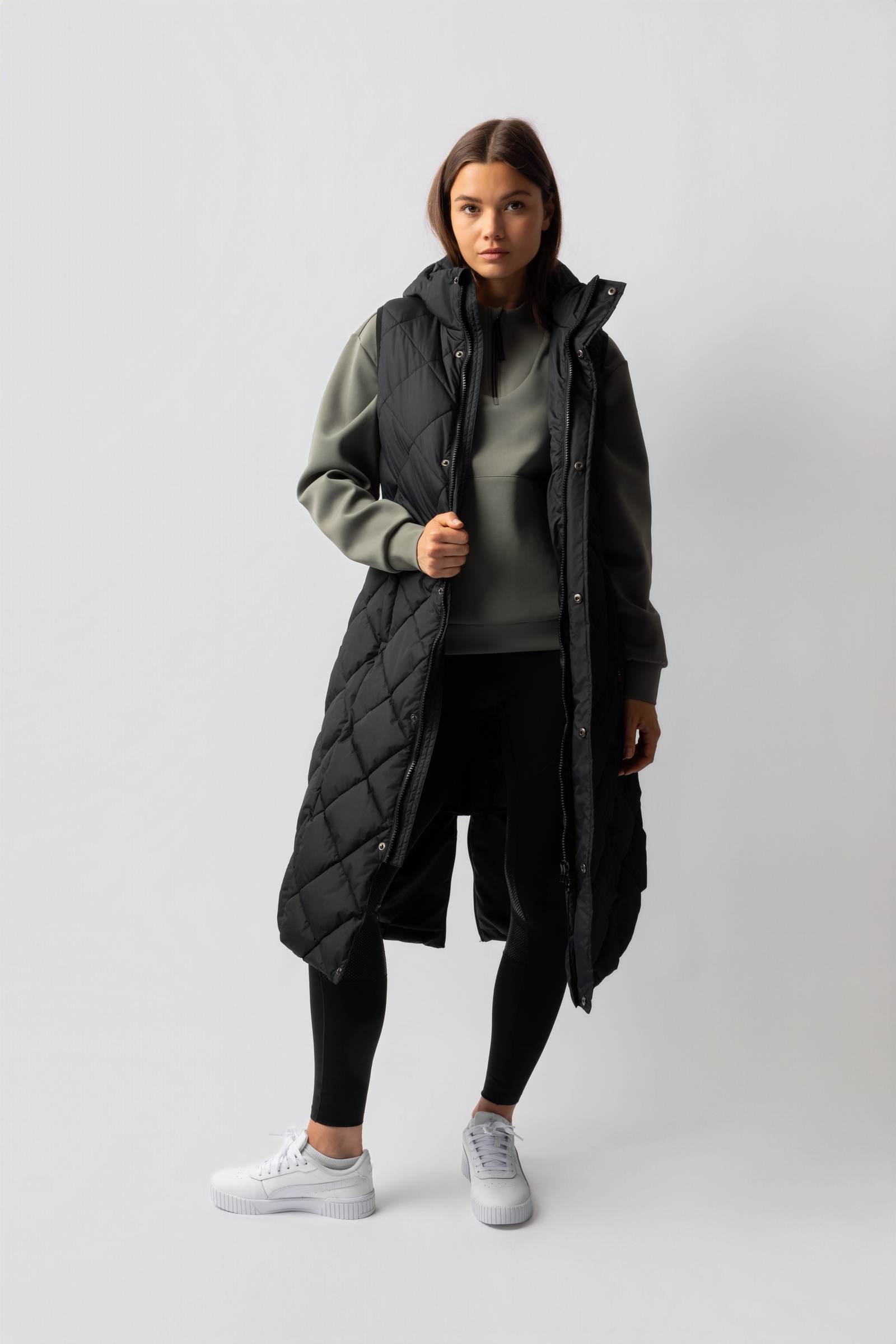 B Vertigo Gem Gilet da equitazione lungo imbottito