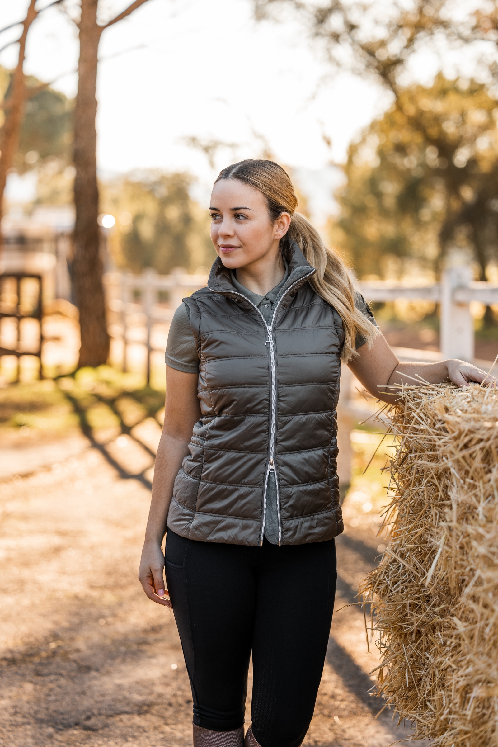 Horze giacca Natalie da donna con maniche rimovibili