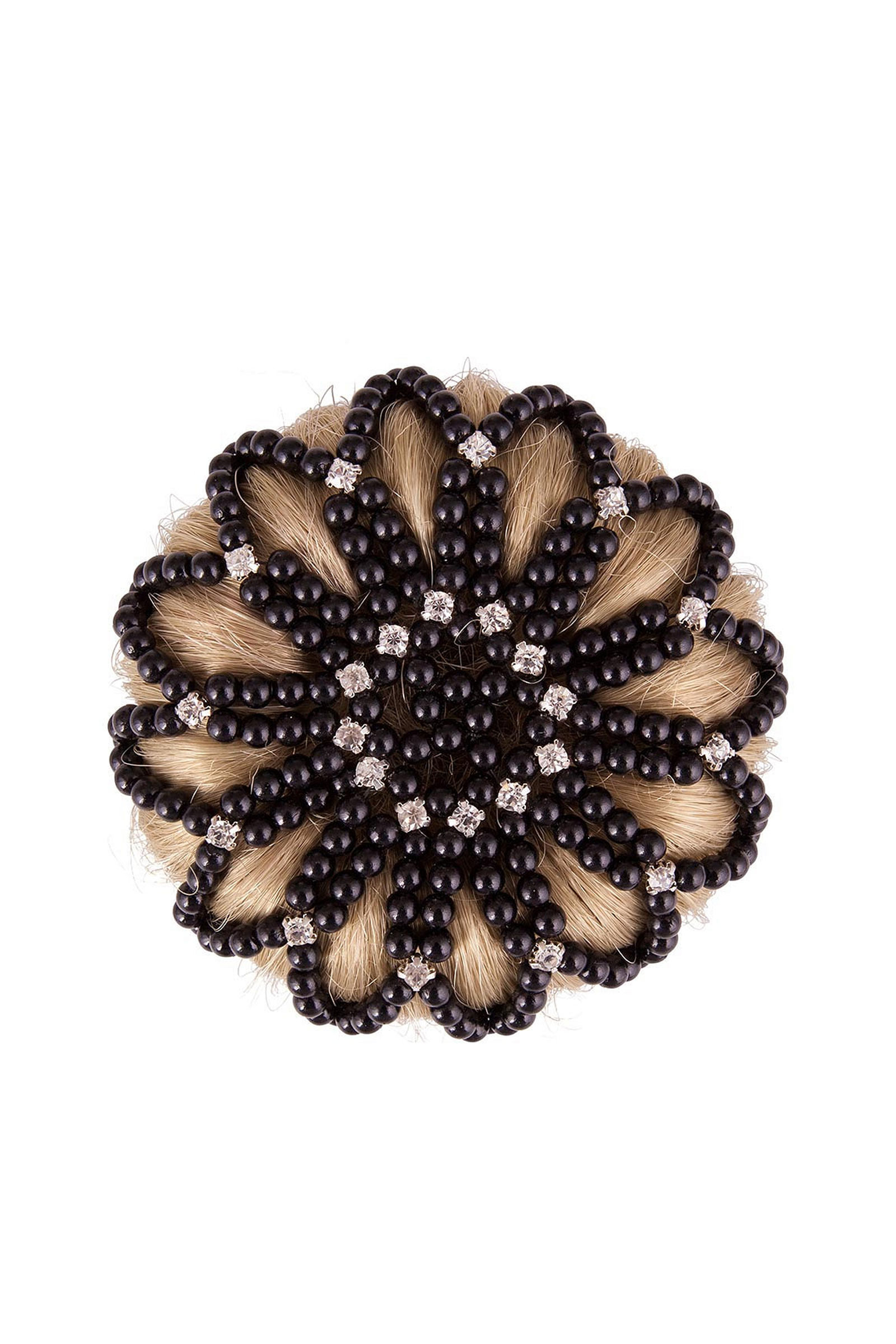 Black BR reticella per chignon Pearl Diamond