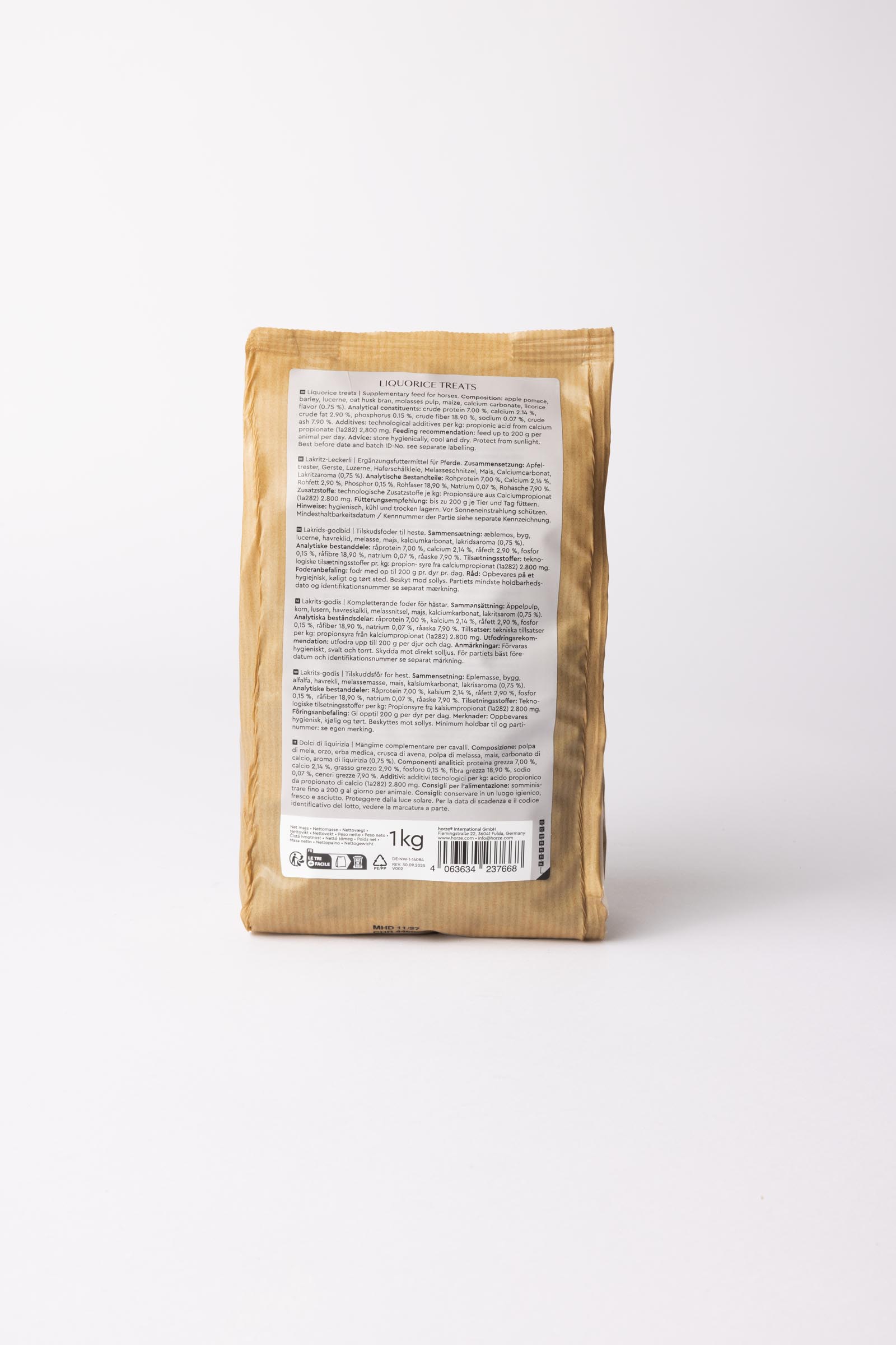 Horze Biscotti  alla liquirizia, Dolcetti 1 kg