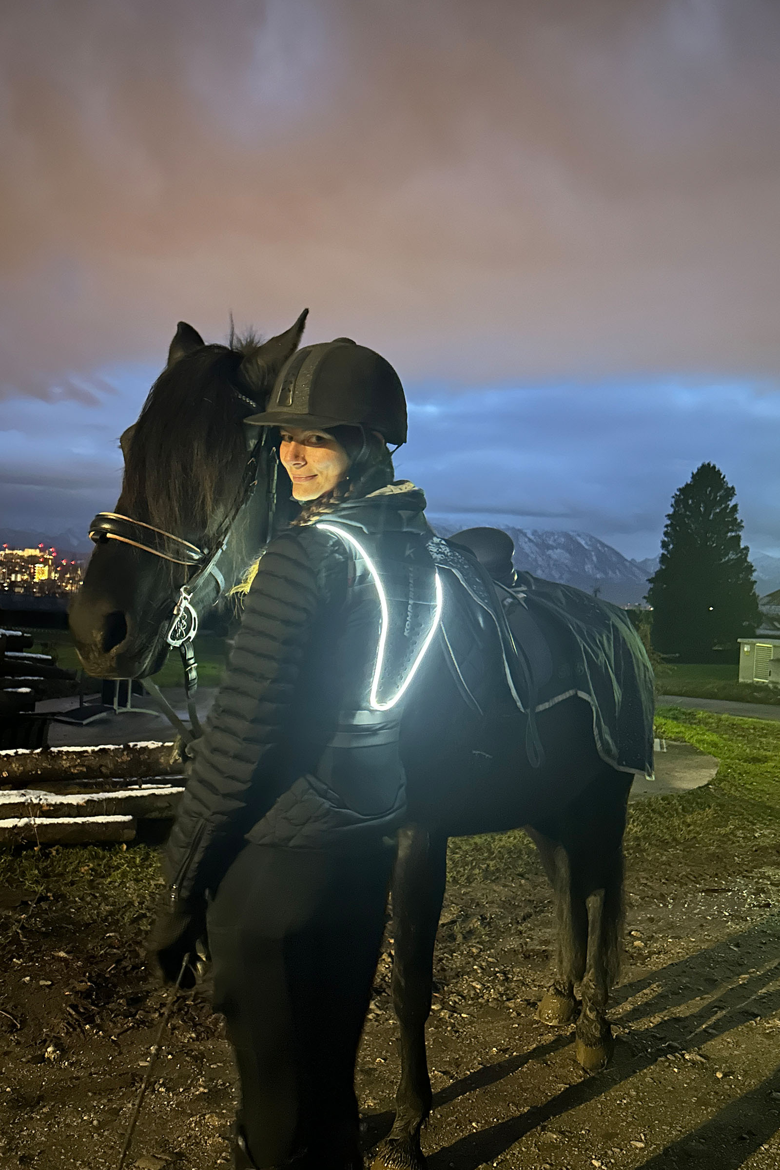 Komperdell Ballistic High Visibility FlexFit paraschiena, reversibile