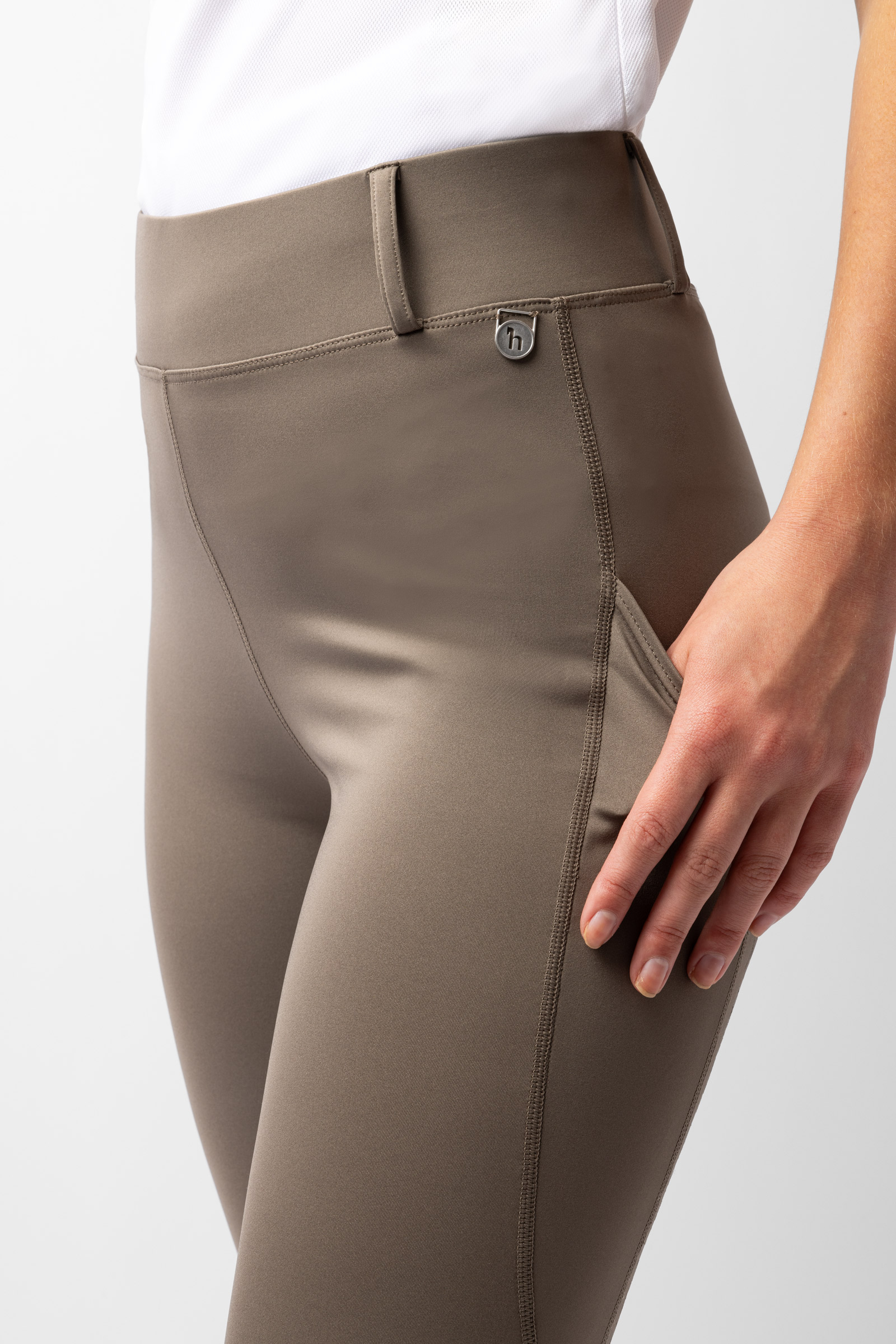 Horze Dea Leggins con full grip da donna