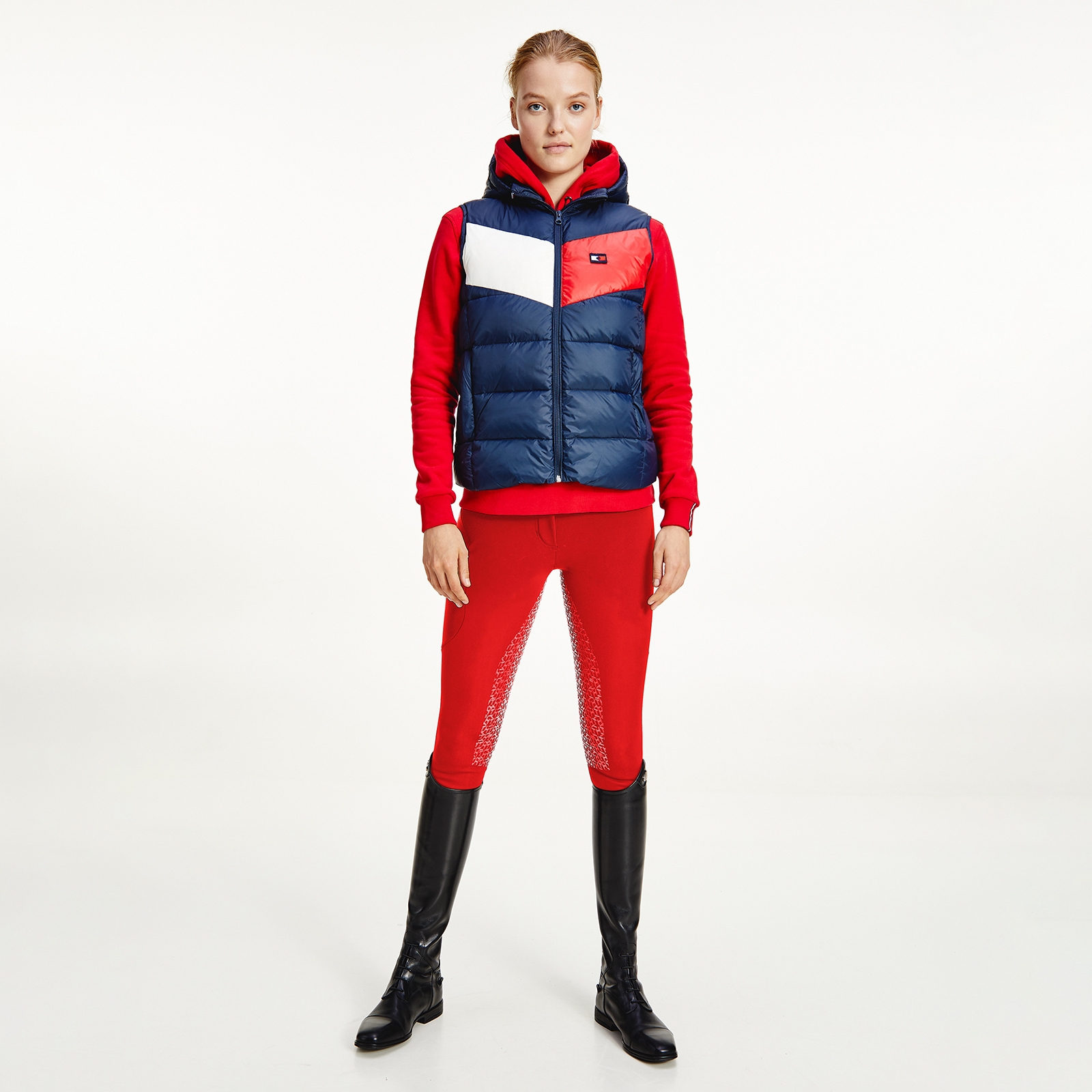 Gilet Tommy Hilfiger Equestrian Re-Down da donna