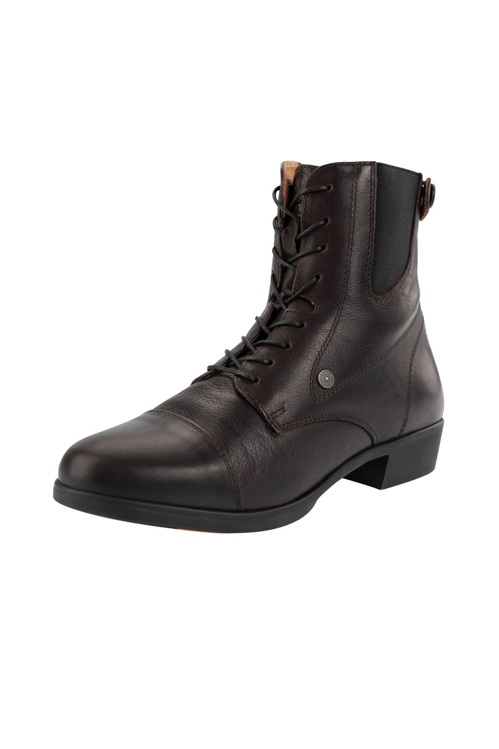 Brown Suedwind Footwear Advanced II BZ Lace morbidi stivaletti Jodhpur con zip posteriore e lacci