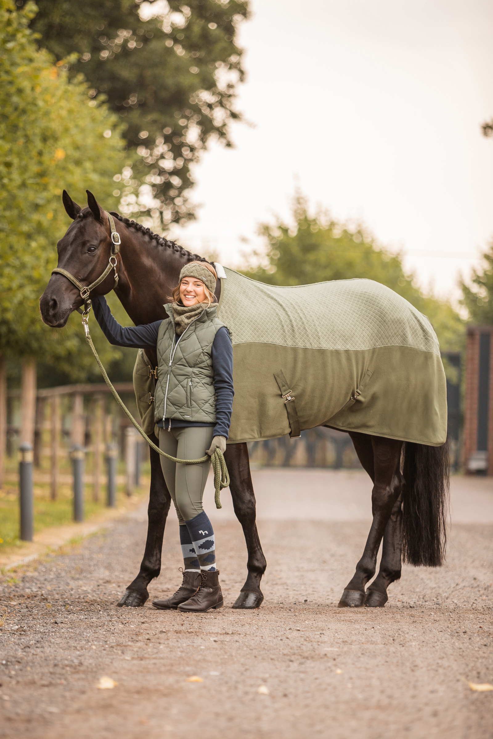 Horze Carola Gilet imbottito da equitazione per donna