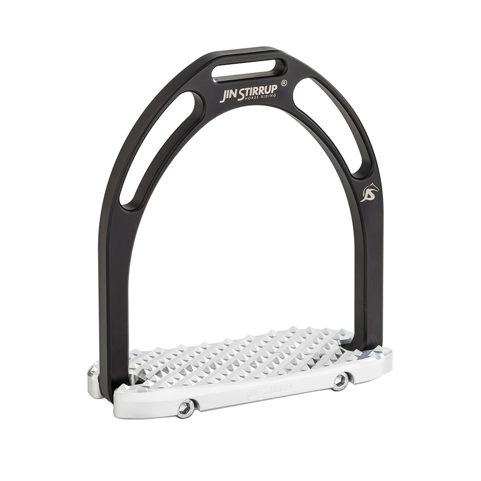 Black JinStirrup ANATOMIC Staffe opache
