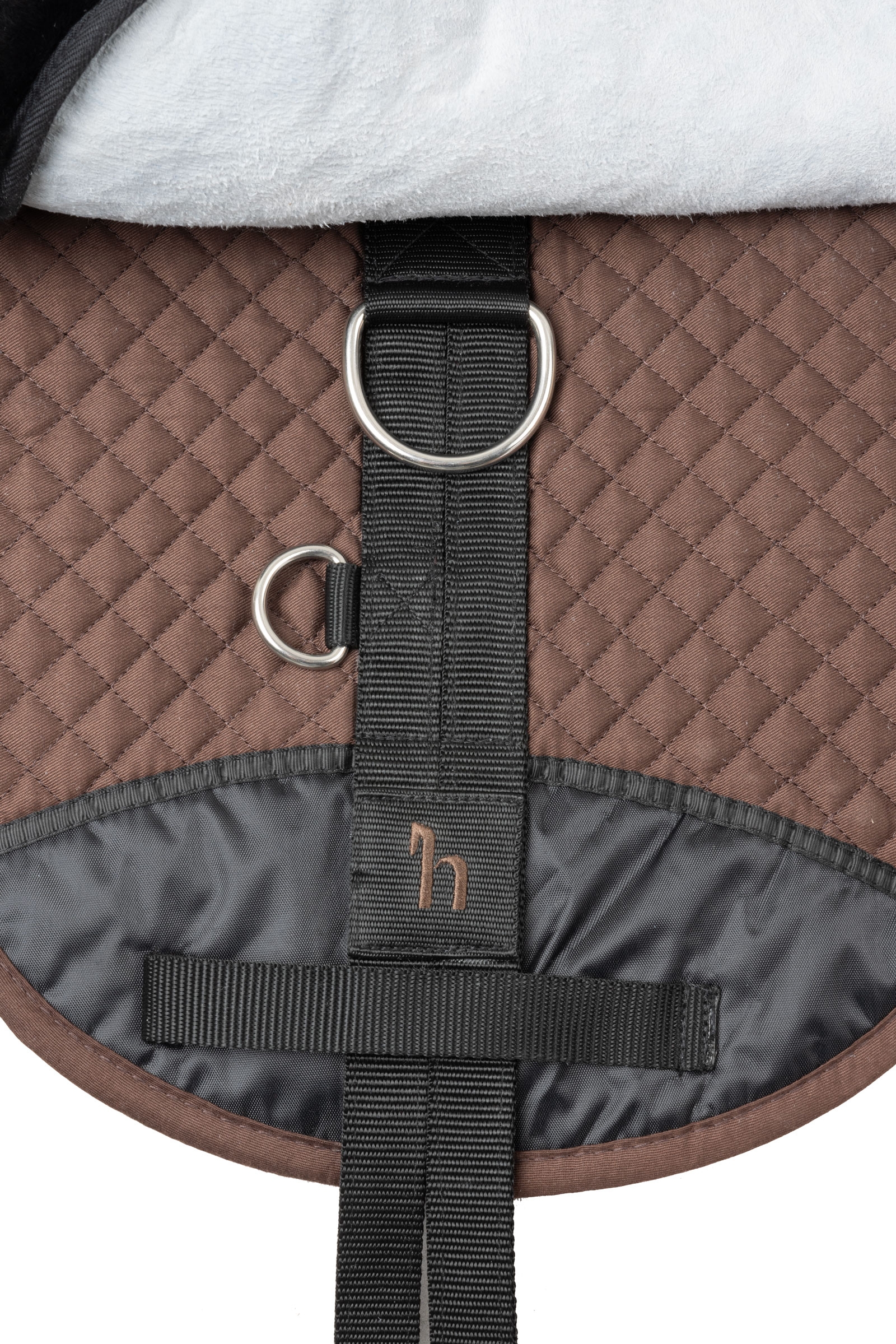 Horze sella senza arcione in pelle di pecora