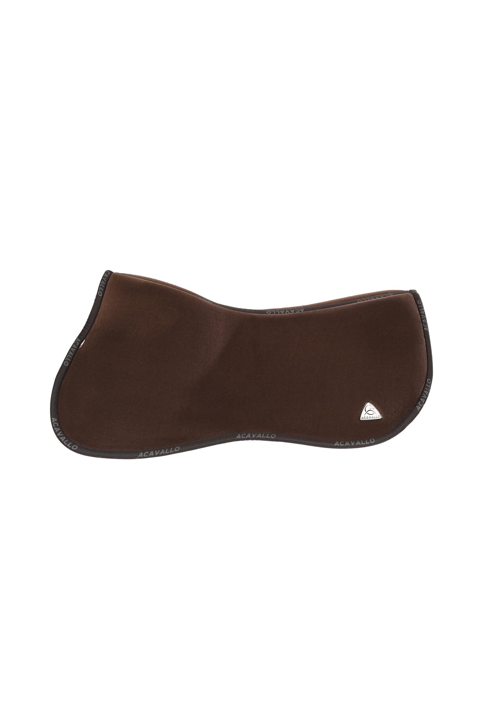 Acavallo mezzo sottosella Classic in memory foam scamosciato con rialzo posteriore  