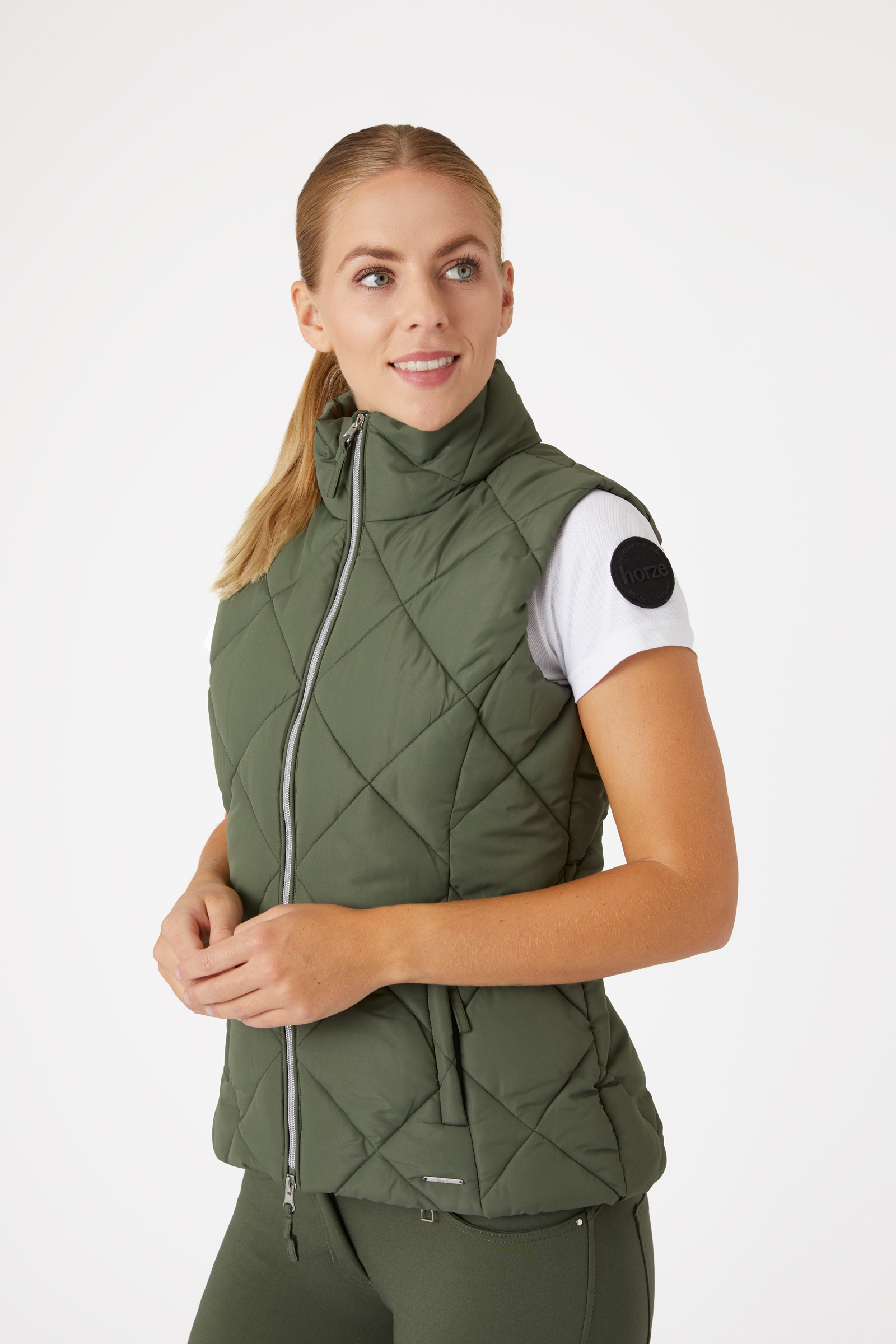 Horze Carola Gilet imbottito da equitazione per donna